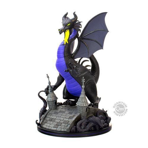 Quantum Mechanix Disney Villains Maleficent Dragon Q - Fig Max Elite