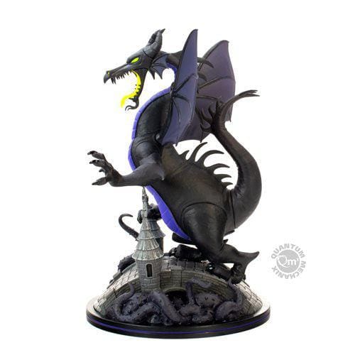 Quantum Mechanix Disney Villains Maleficent Dragon Q - Fig Max Elite