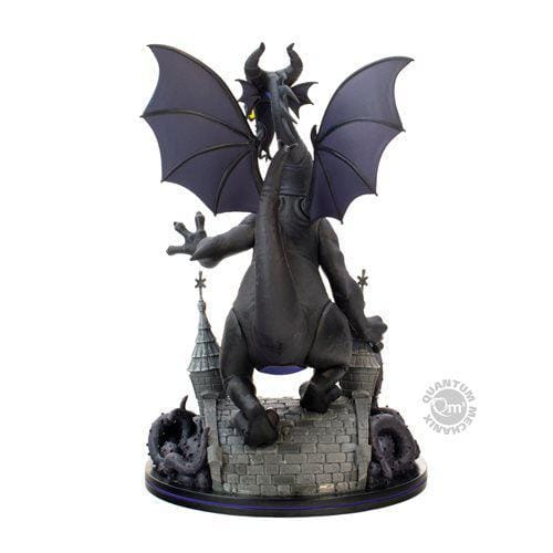 Quantum Mechanix Disney Villains Maleficent Dragon Q - Fig Max Elite