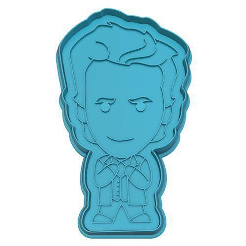 Eaglemoss Publications Eaglemoss Doctor Who Tea Time Lords Cookie Cutter & Tea Towel Tin