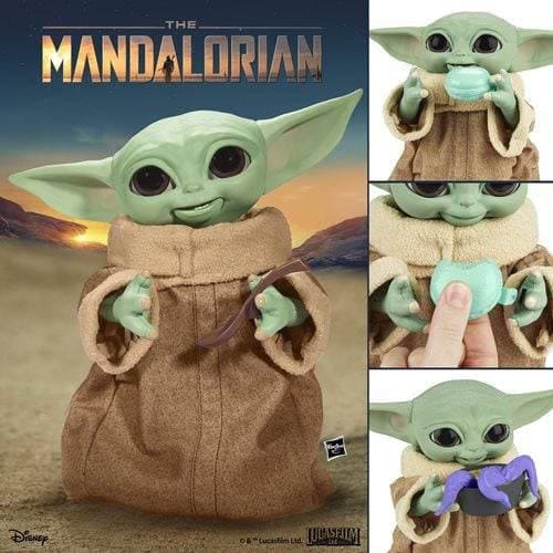 Hasbro Star Wars Galactic Snackin Grogu Animatronic Toy Figure