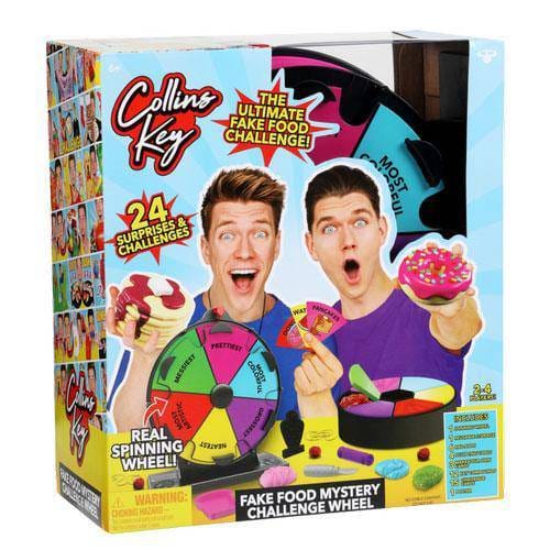 Moose Toys Collins Key Fake Food Challenge Wheel