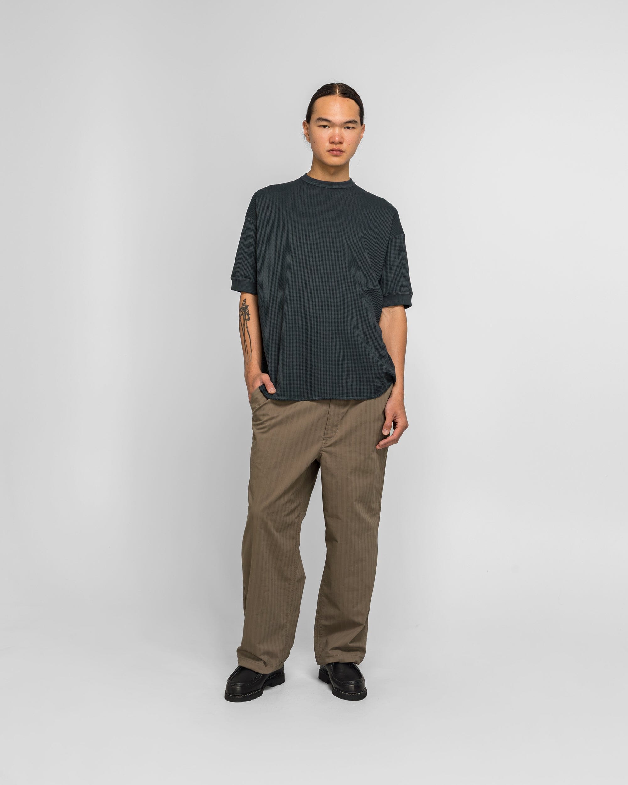 Daiwa Pier39 Tech Thermal Crew SS - Ink Black