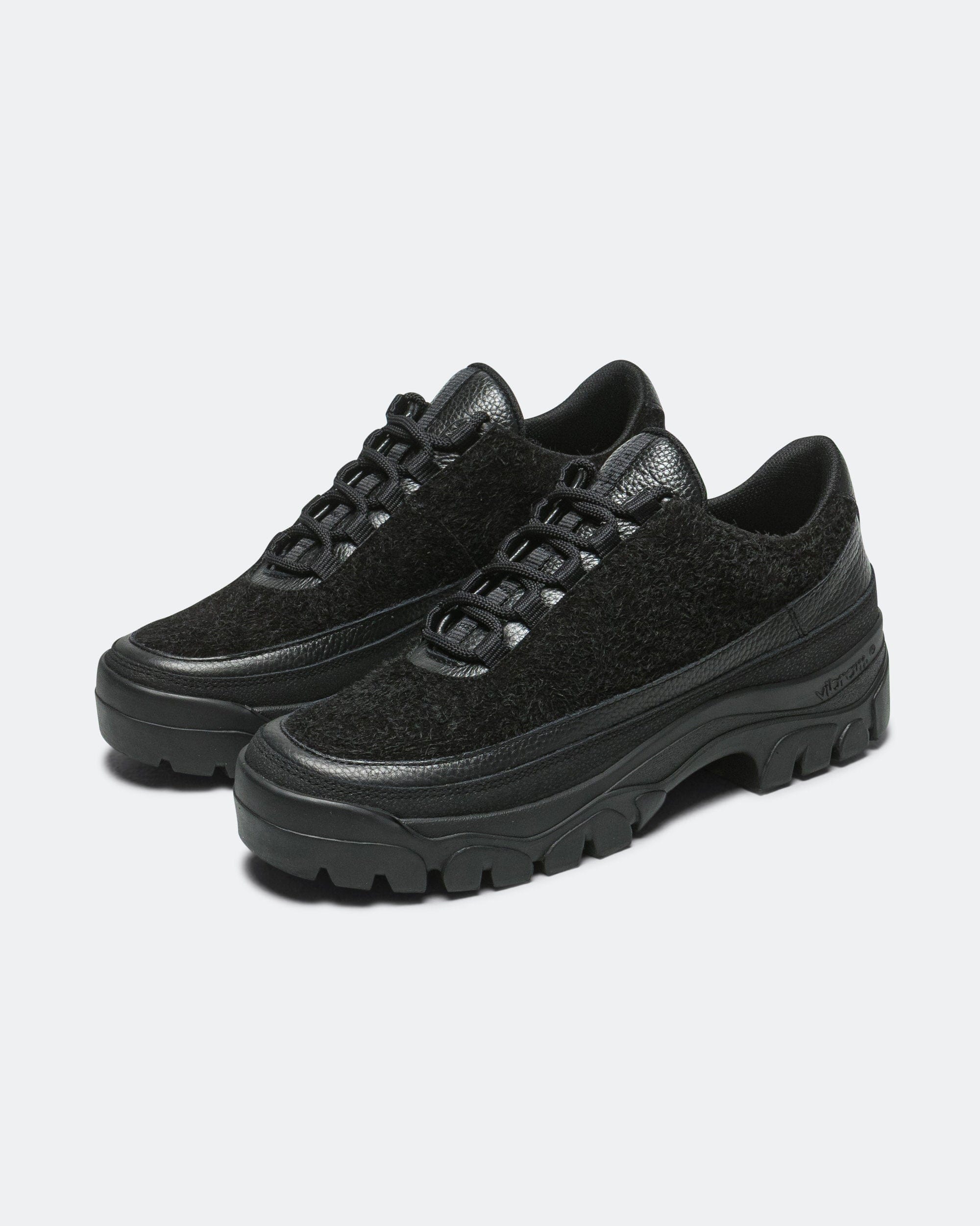 Tarvas Easy Hiker x Haven - Black Hairy Suede