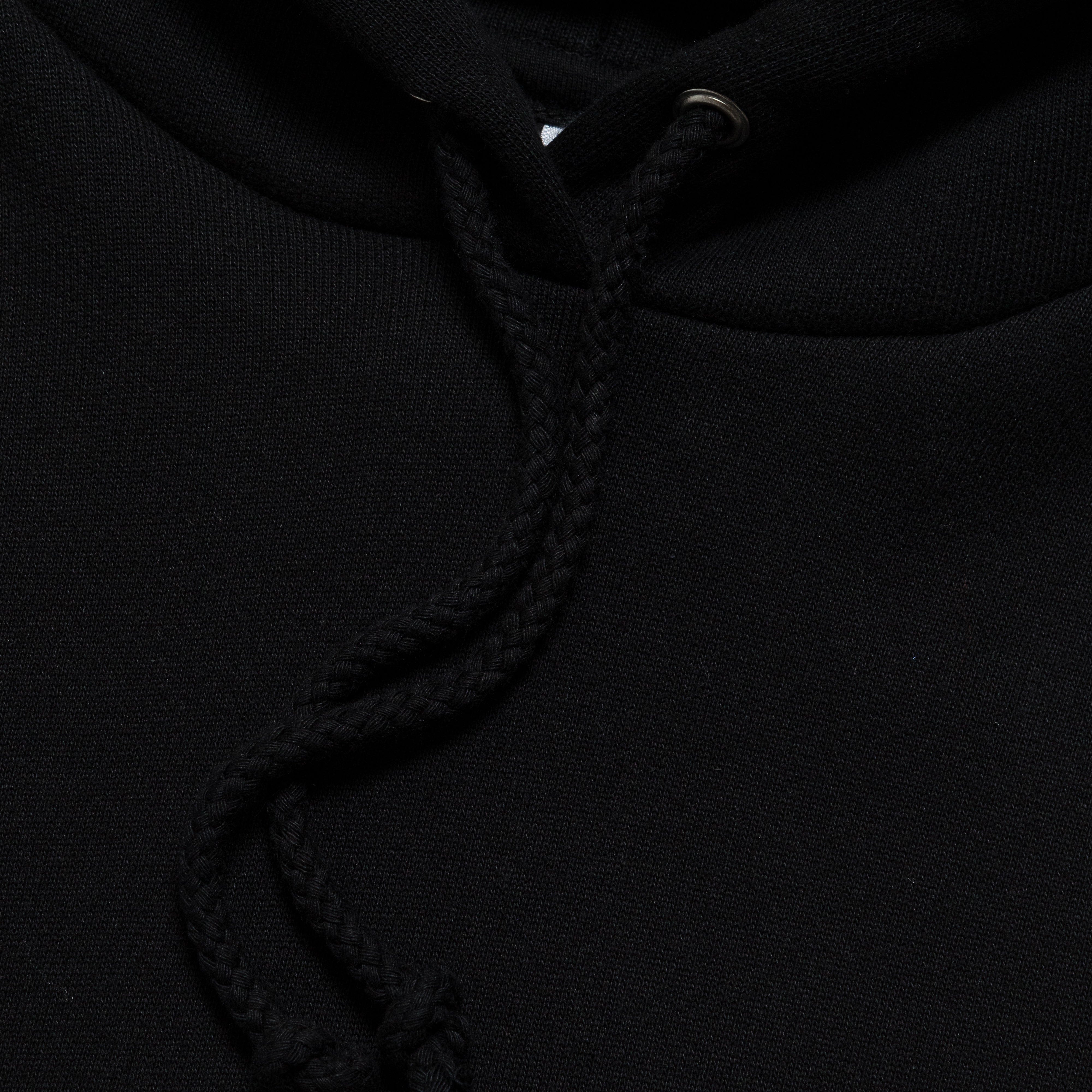 Logo Hoodie - Black/Blue
