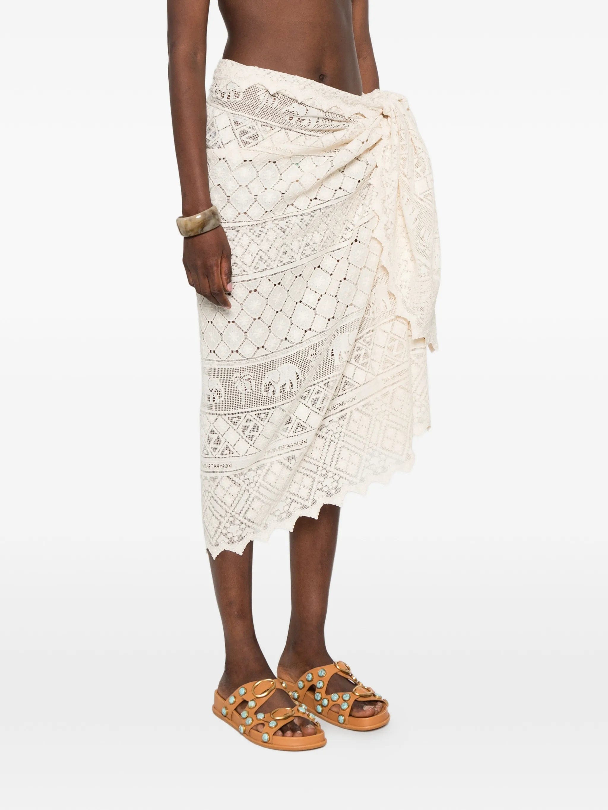 Zimmermann crochet - knit sarong