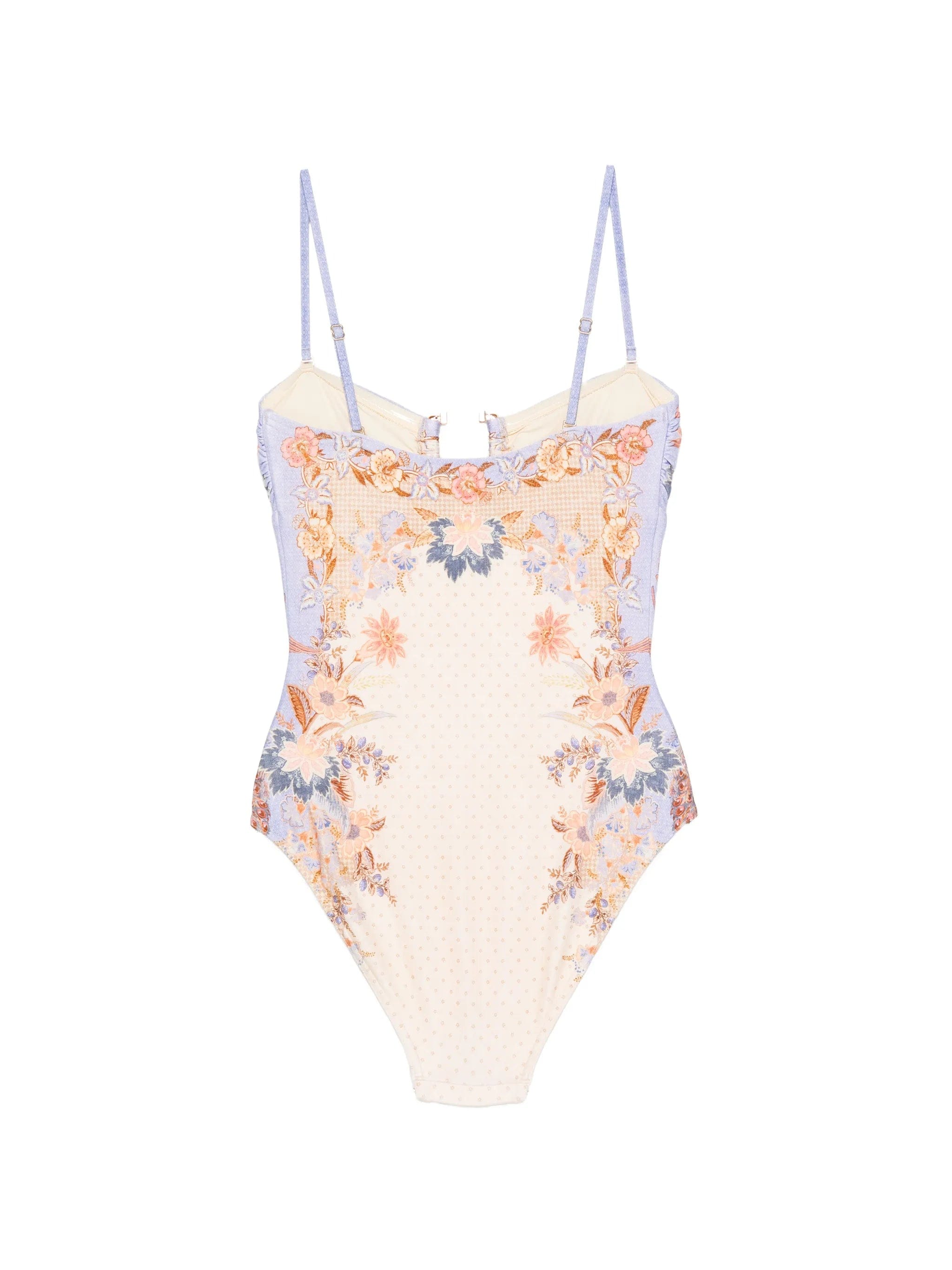 Zimmermann Indra bamboo - trim swimsuit