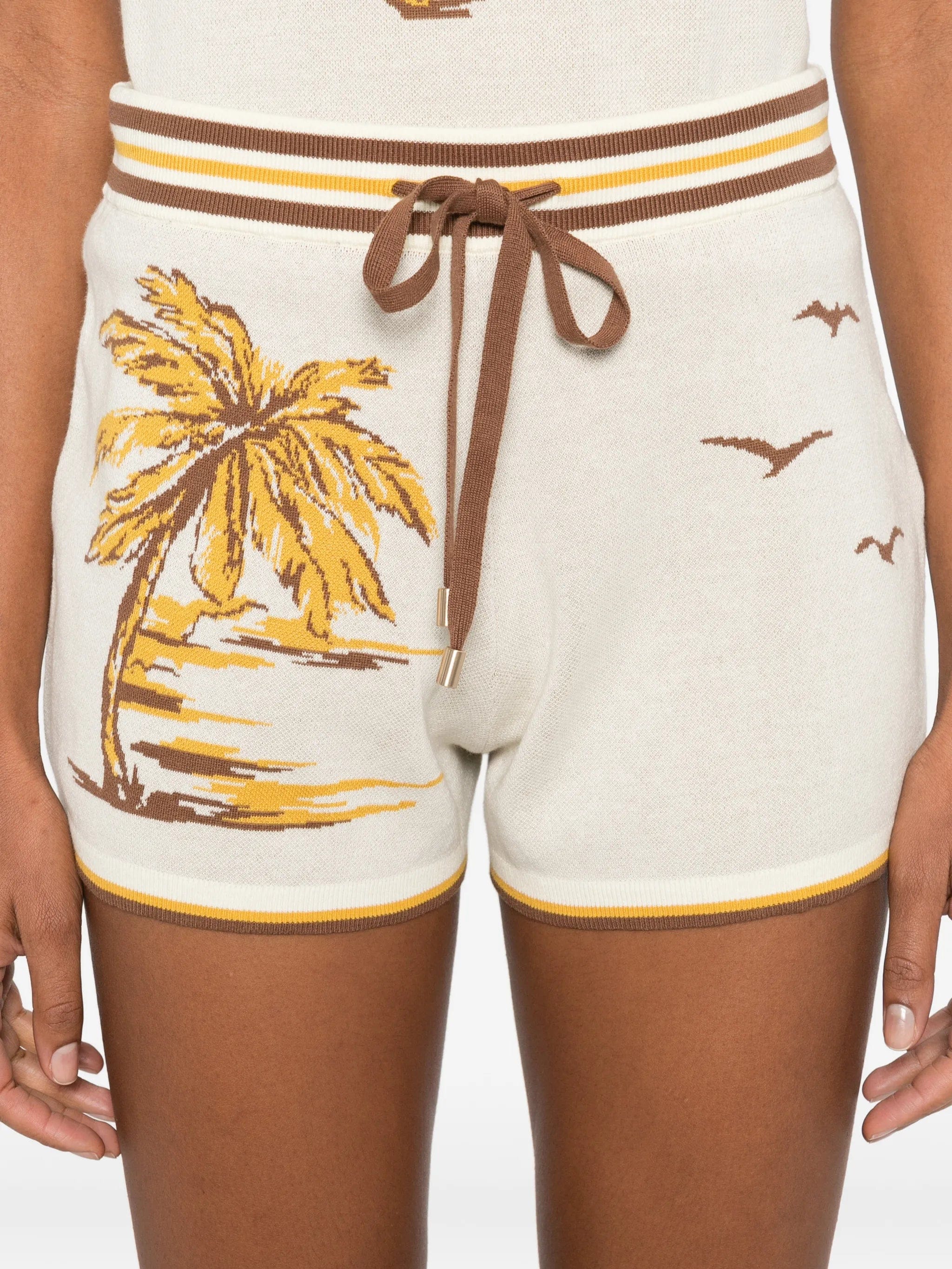 Zimmermann Daylight jacquard shorts
