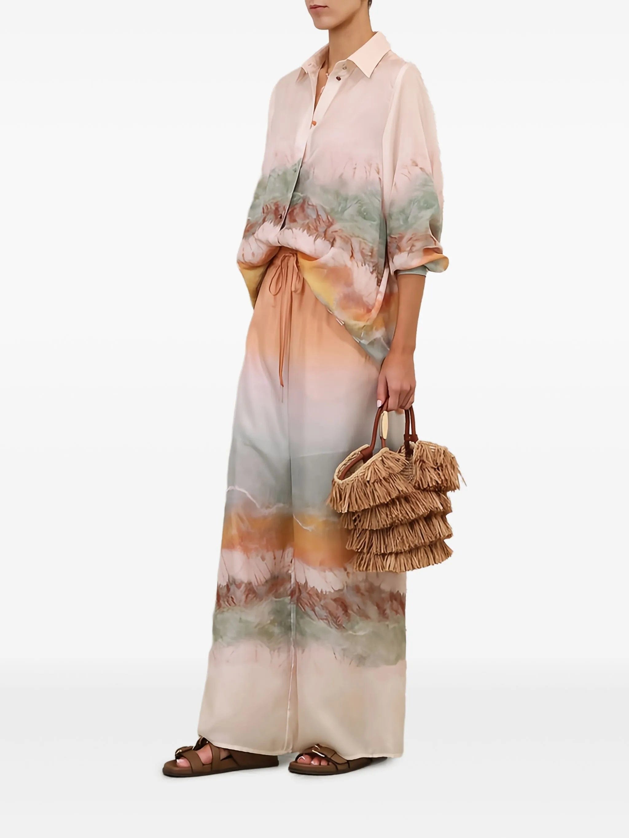 Zimmermann Daylight relaxed trousers