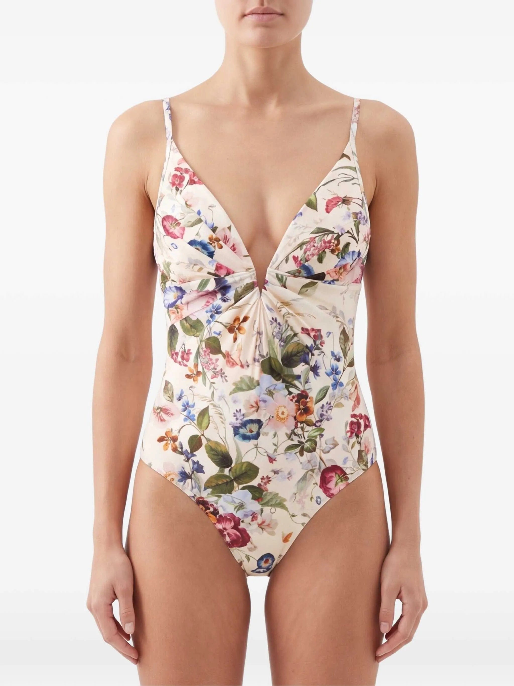 Zimmermann floral - pattern swimsuit