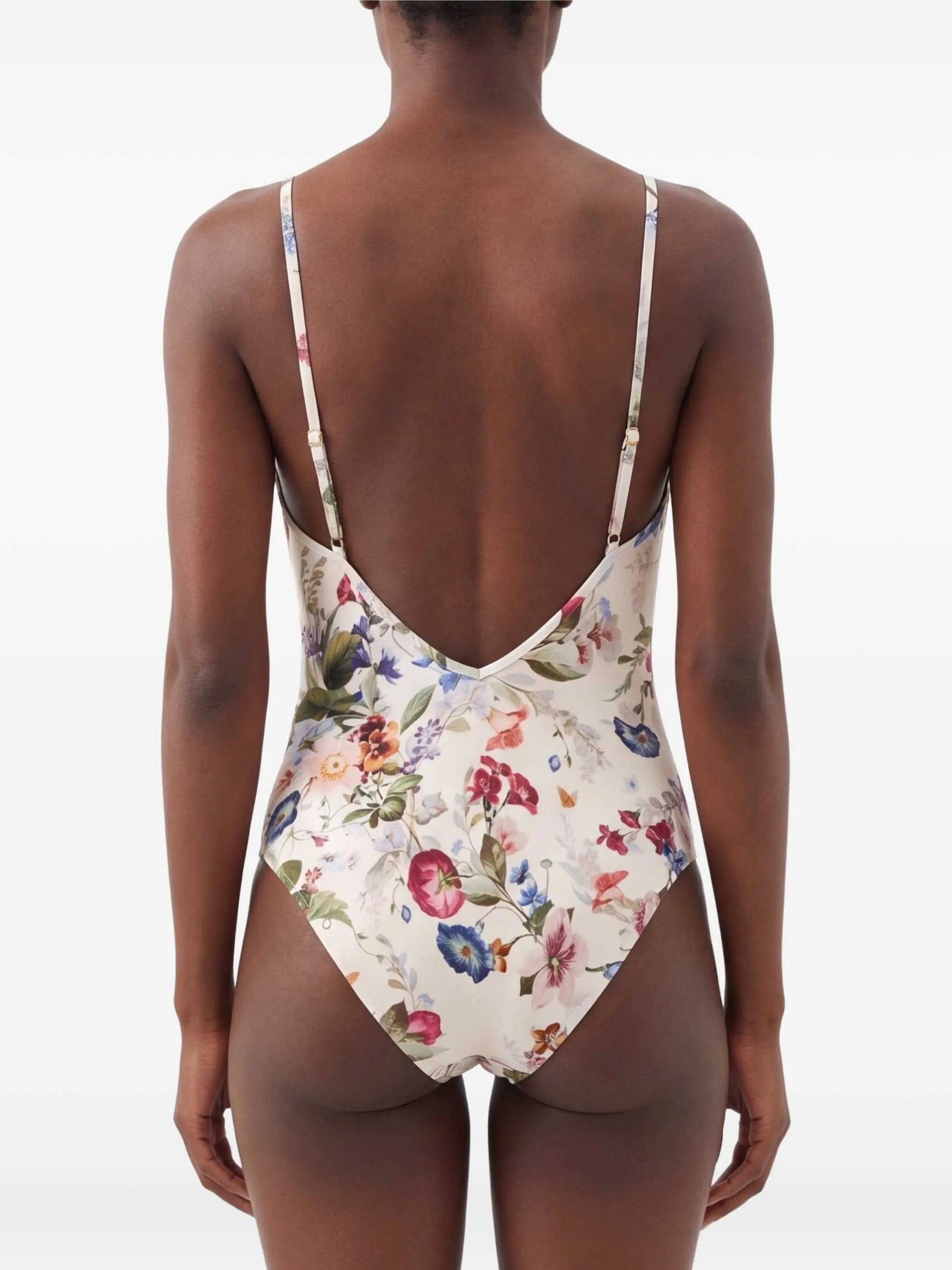 Zimmermann floral - pattern swimsuit