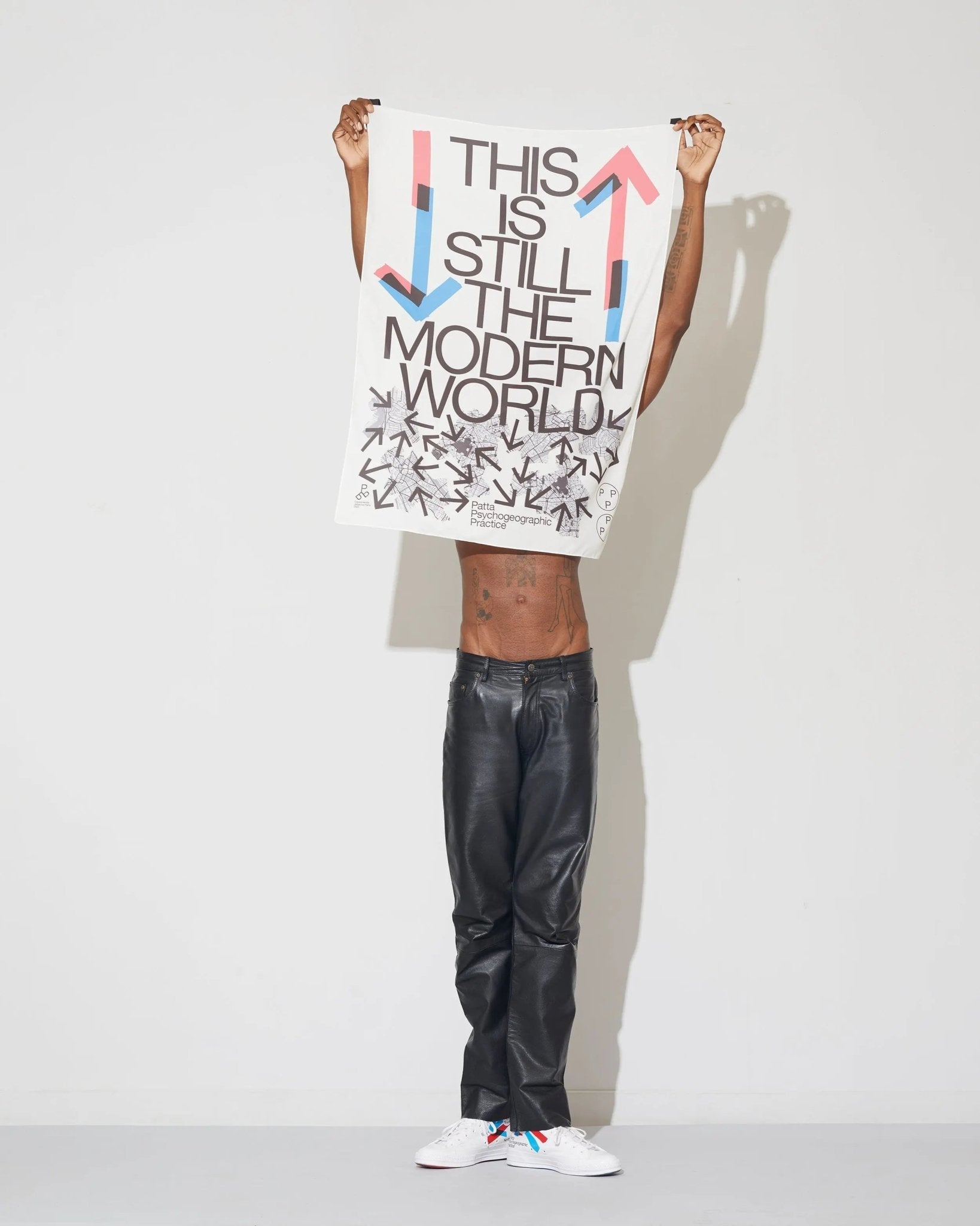 Patta x Experimental Jetset Flag (White)
