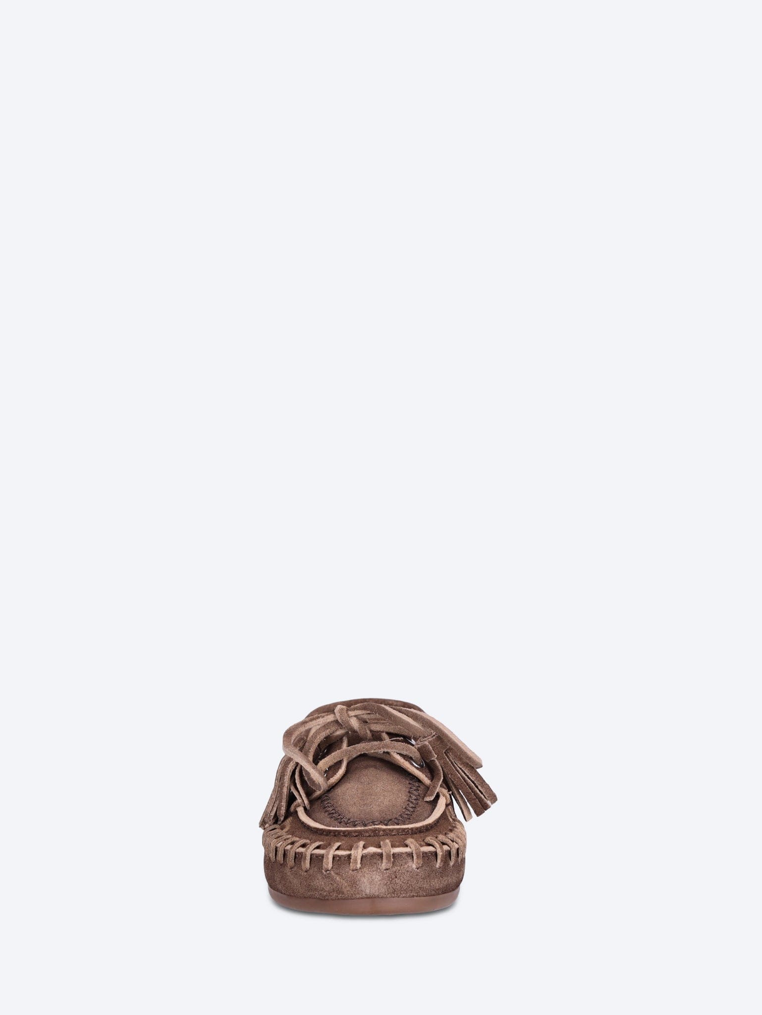 POSA Fringe brushed boat loafers