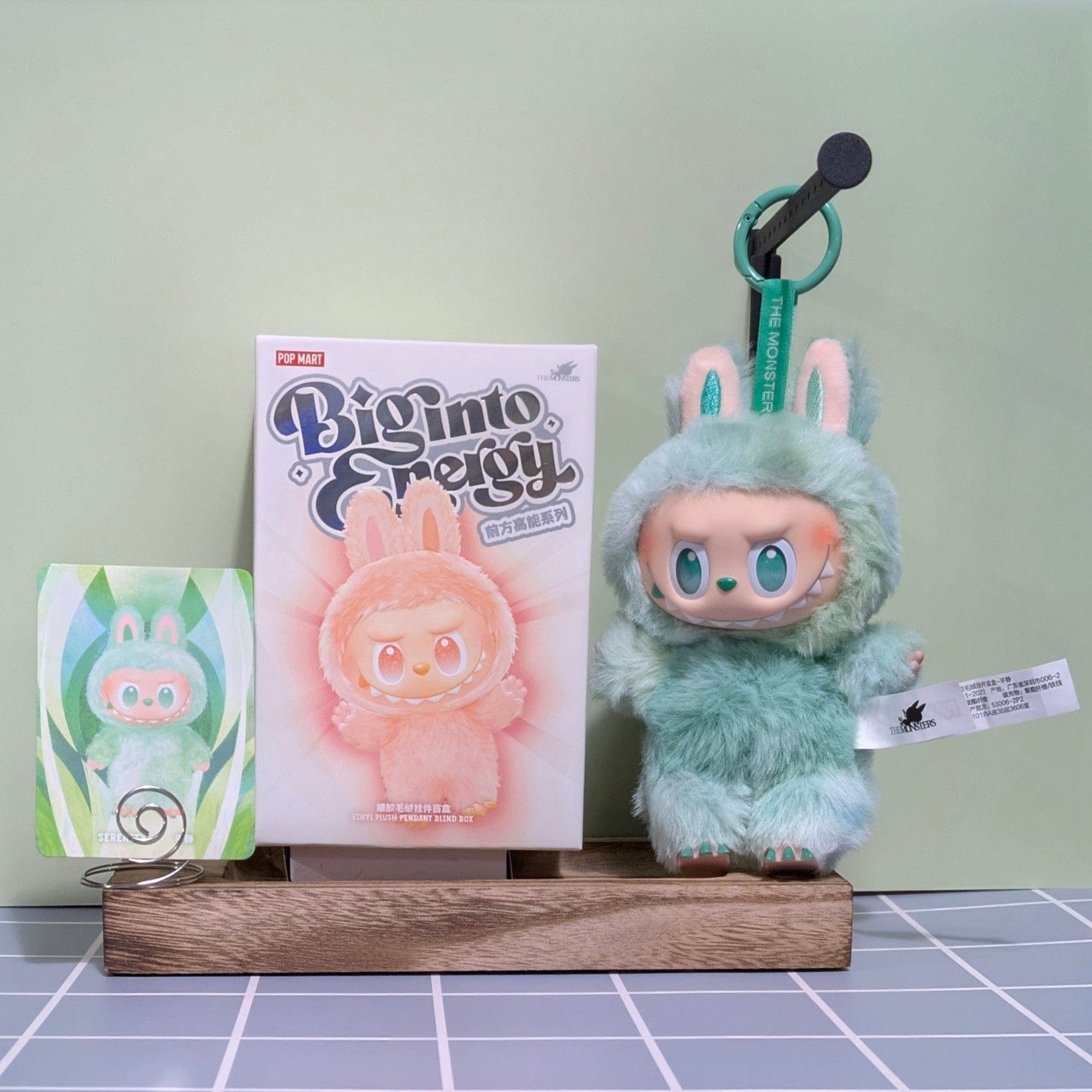 Ralphie's Funhouse POPMART Big into Energy Series - Vinyl Plush Pendant Blind Box Labubu