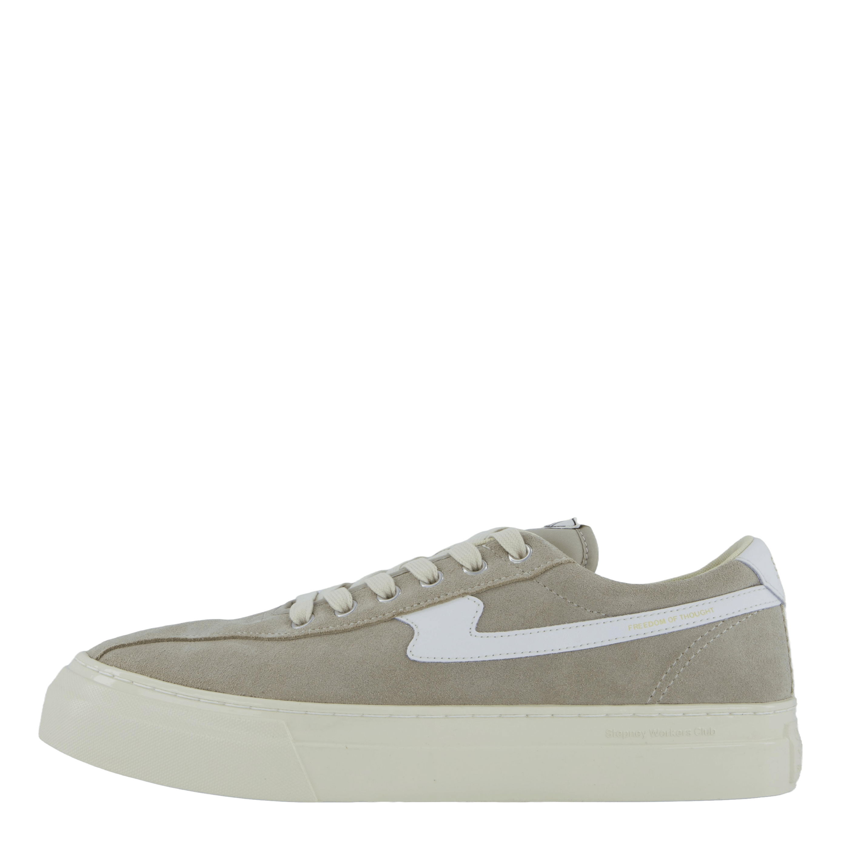 Stepney Workers Club Dellow S - strike Cup Suede Lt Grey & White