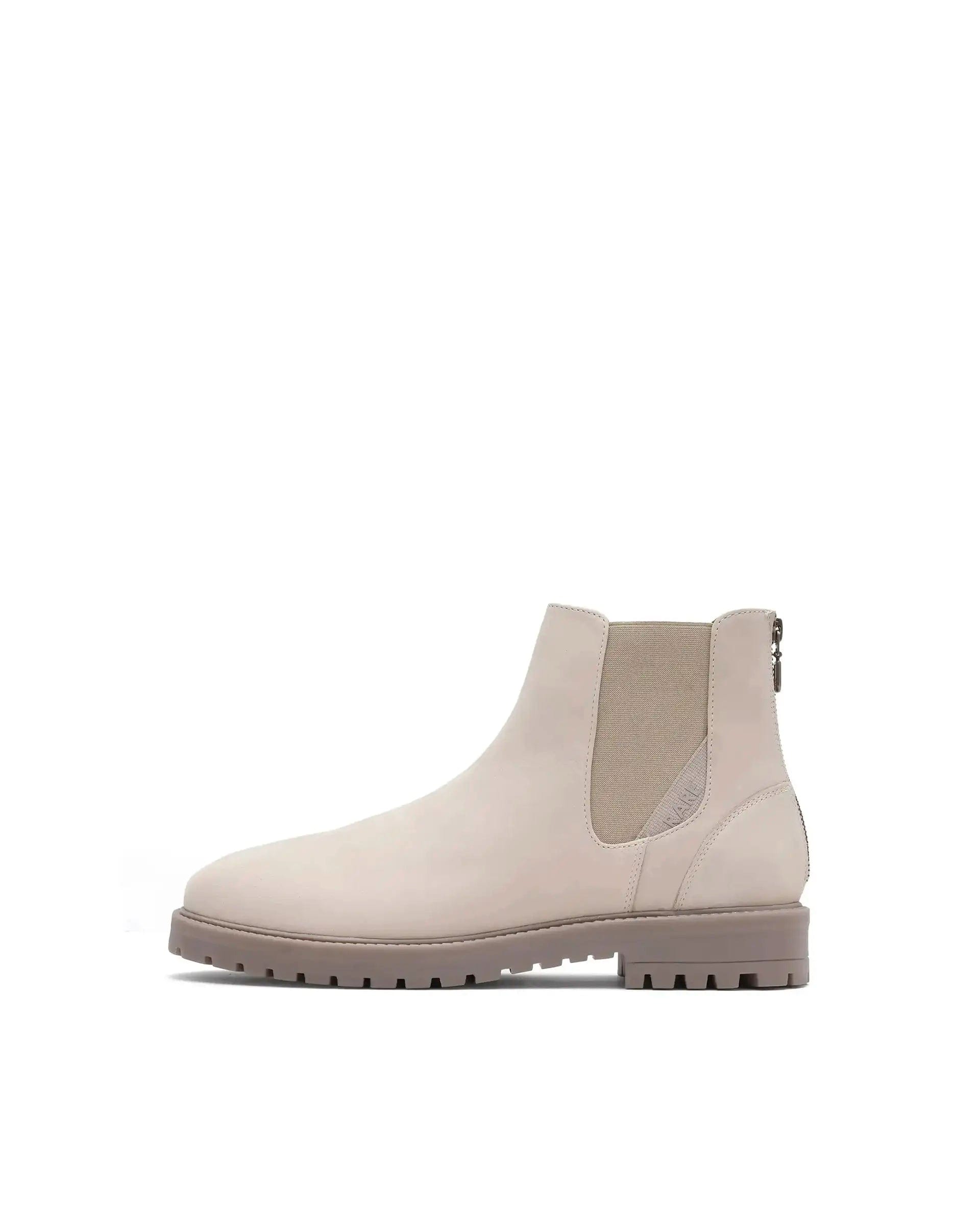 RAREZ Rare Rabbit Men's Gum Pro Ivory Classic Chelsea Boot