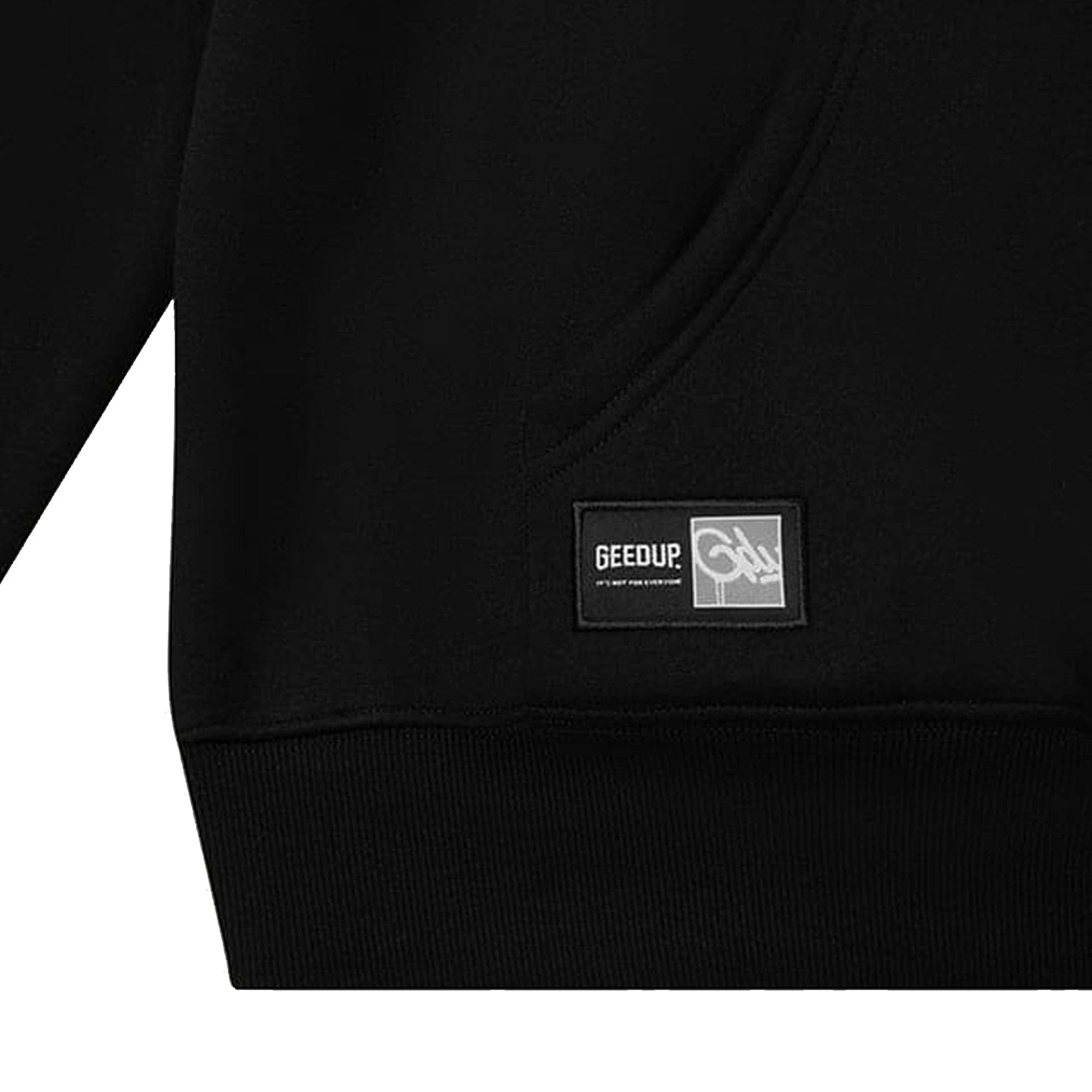 Geedup Team Logo/Handstyle Hoodie Black / Red (2026)