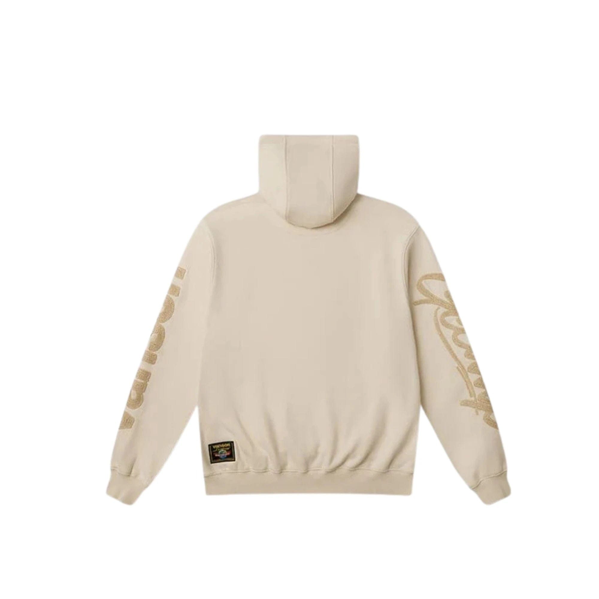 Geedup Script Logo x Vanson Hoodie Cream (2026)