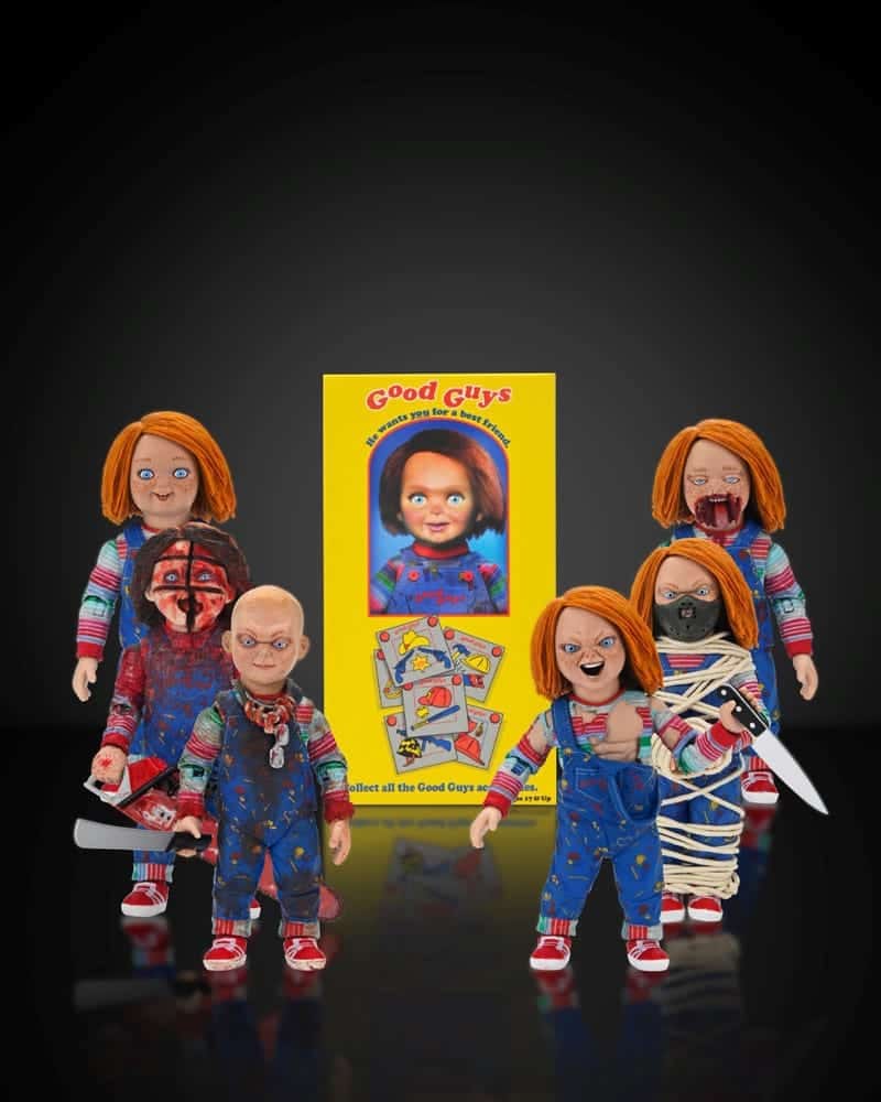 NECA Chucky (TV Series) Action Figures 1/7 Good Guy Assortment (6)