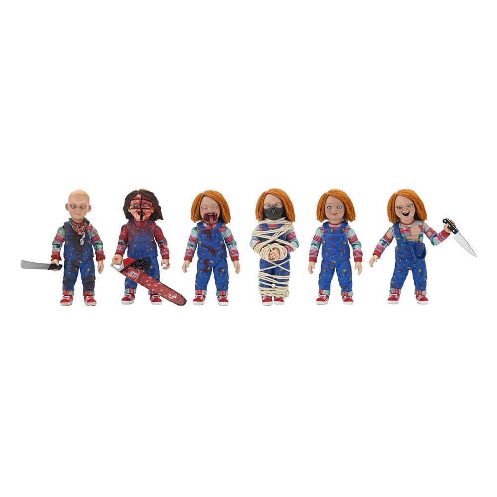 NECA Chucky (TV Series) Action Figures 1/7 Good Guy Assortment (6)