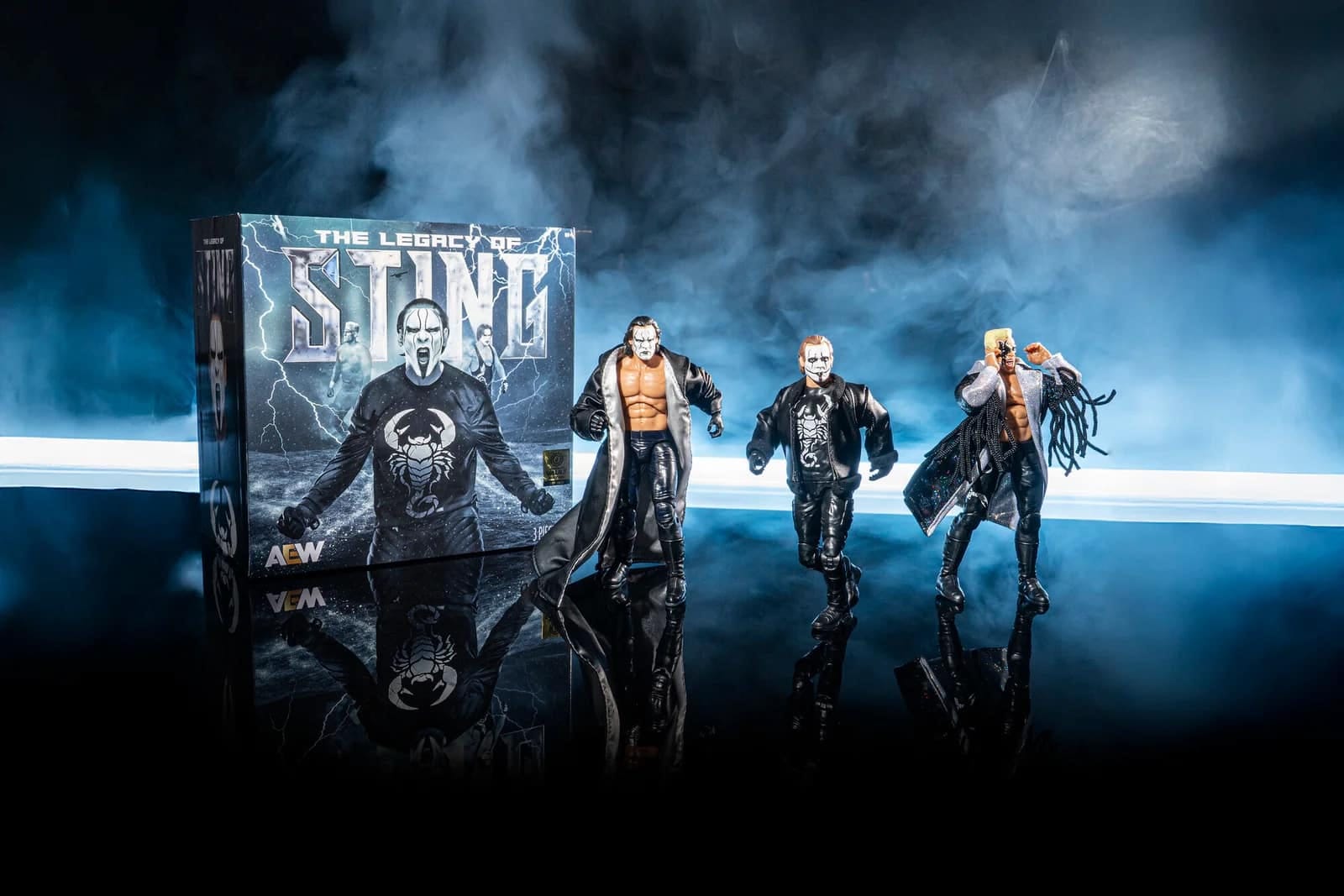 Jazwares AEW Legacy of Sting 3 - Pack