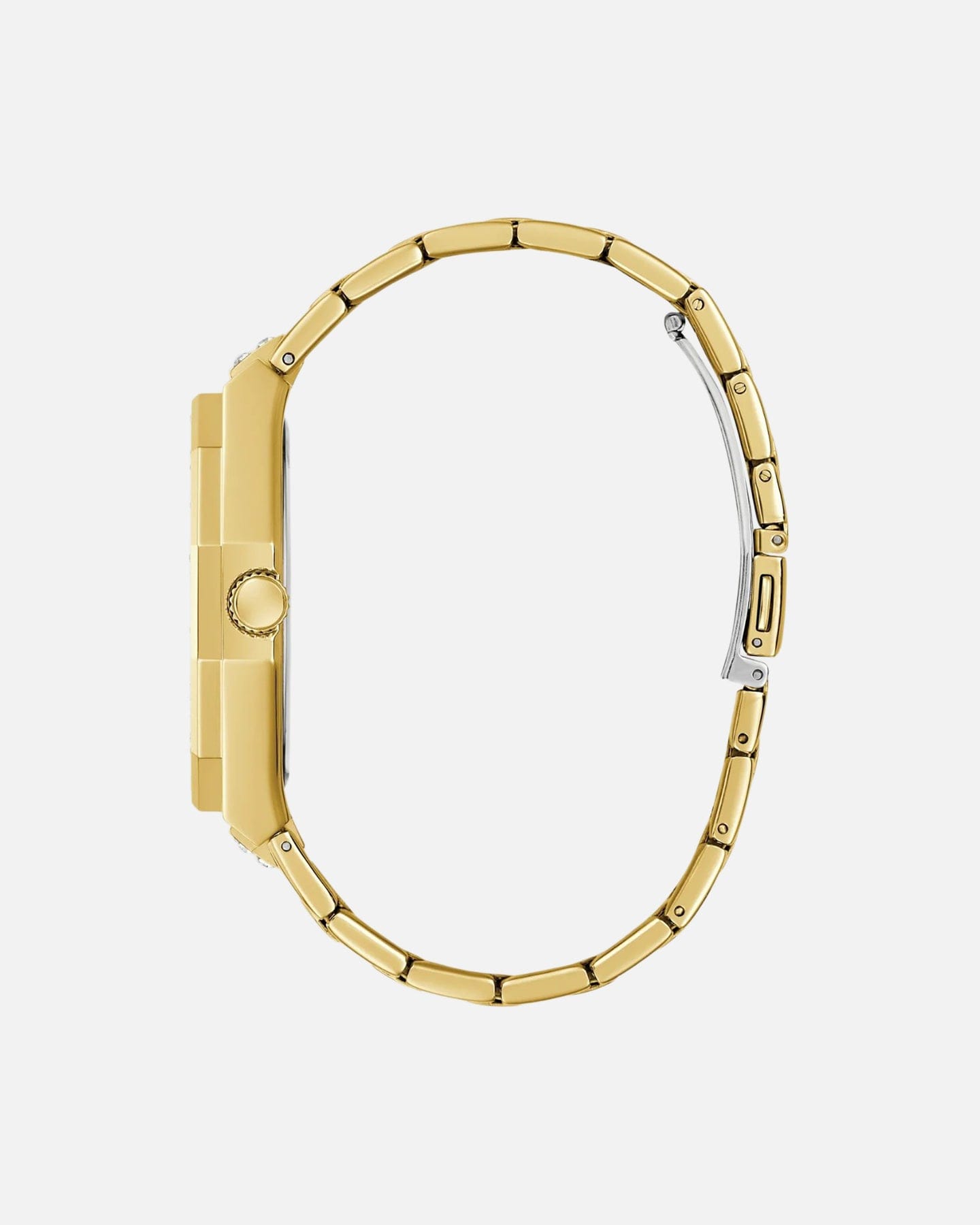GUESS Mainline Kryptonite Glitz Bracelet Watch Gold