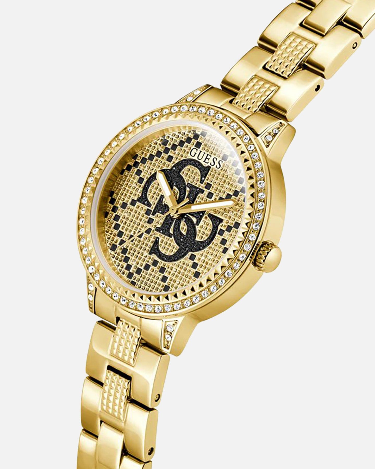 GUESS Mainline G Lace Bracelet Watch Gold