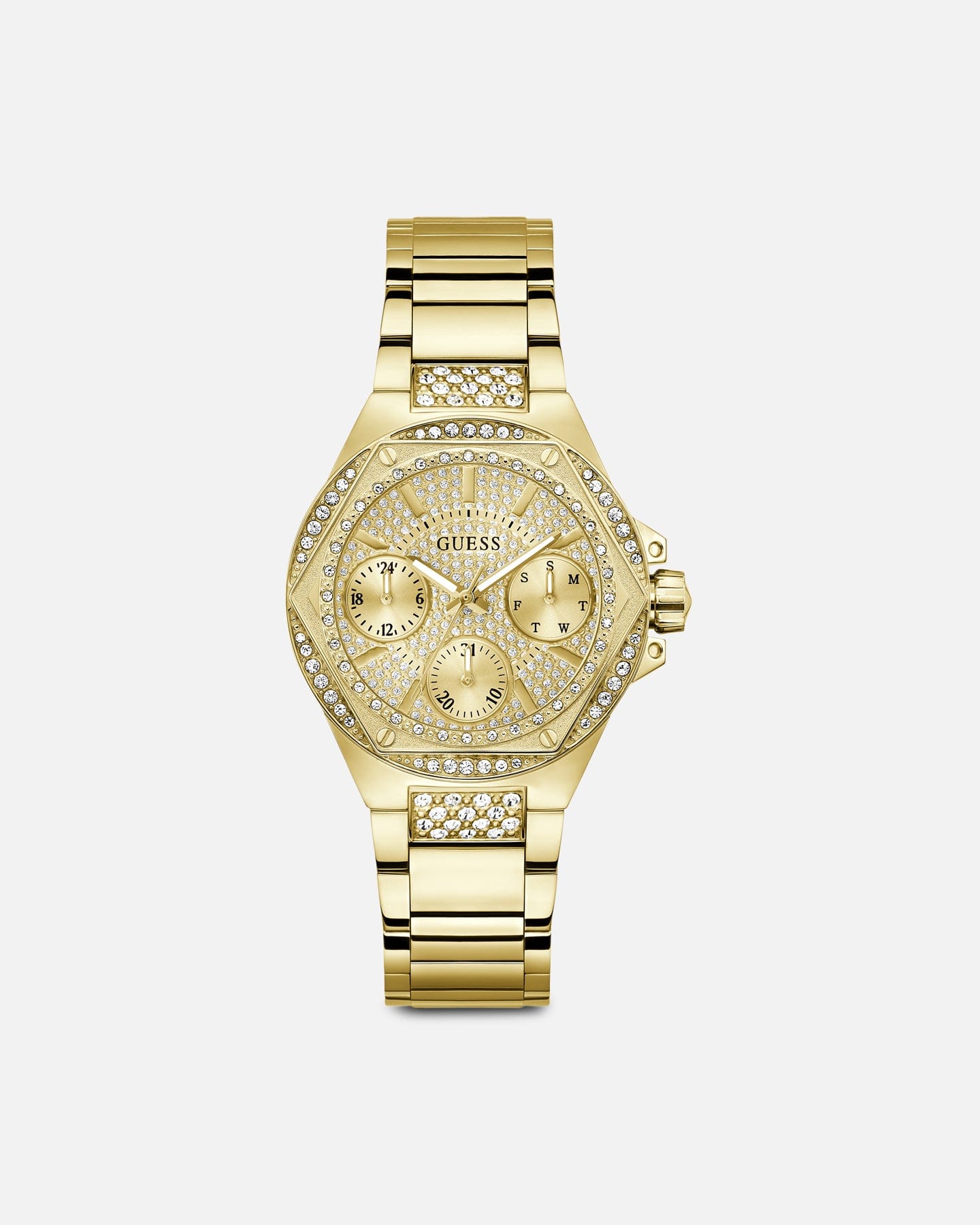 GUESS Mainline Women's Envy Bracelet Watch Gold