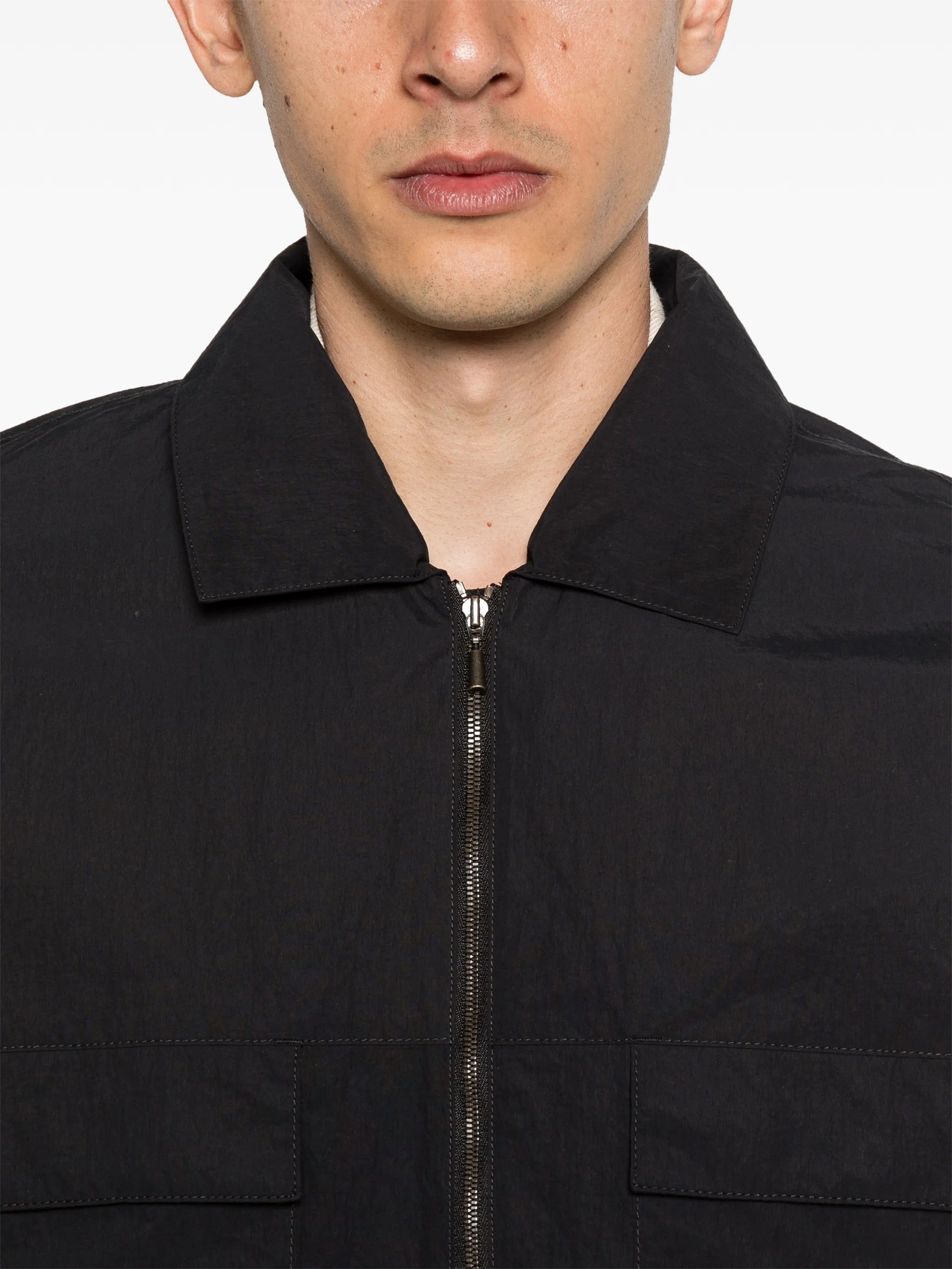 A Kind of Guise Embu patch pocket zip jacket
