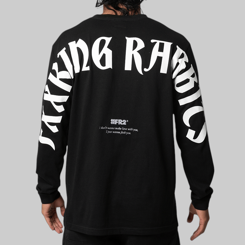 FR2 Fxxking Rabbits Long Sleeve - Black