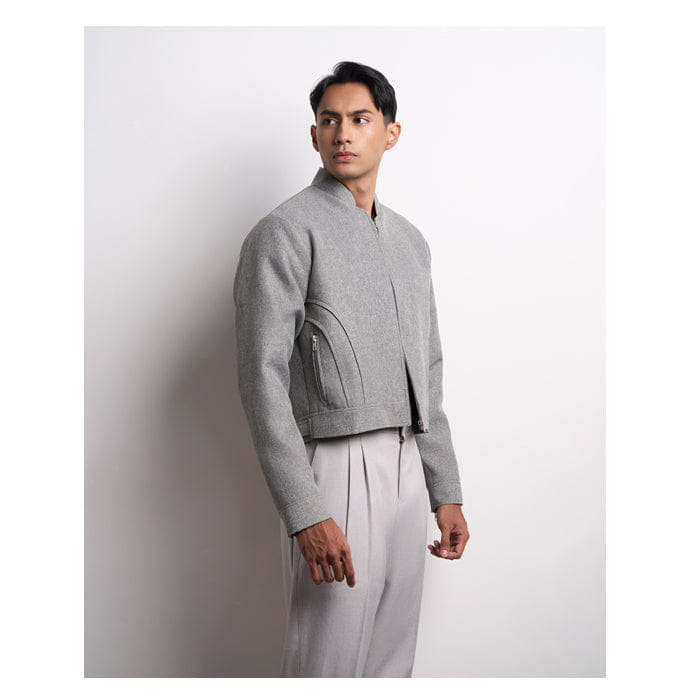 TEMMA Prasetio GREY SILUET FIT JACKET