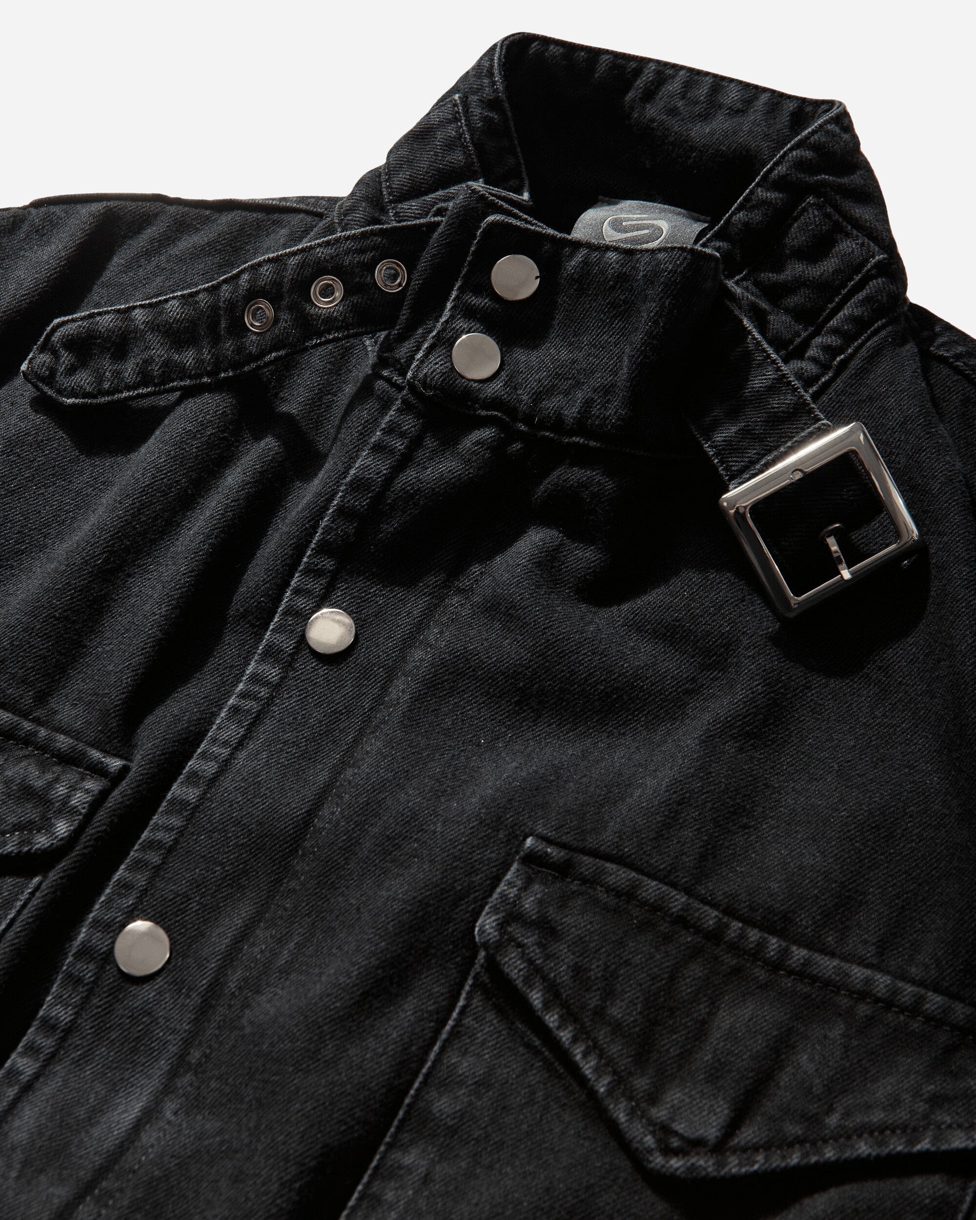 Silas Men's M65 Jacket Black