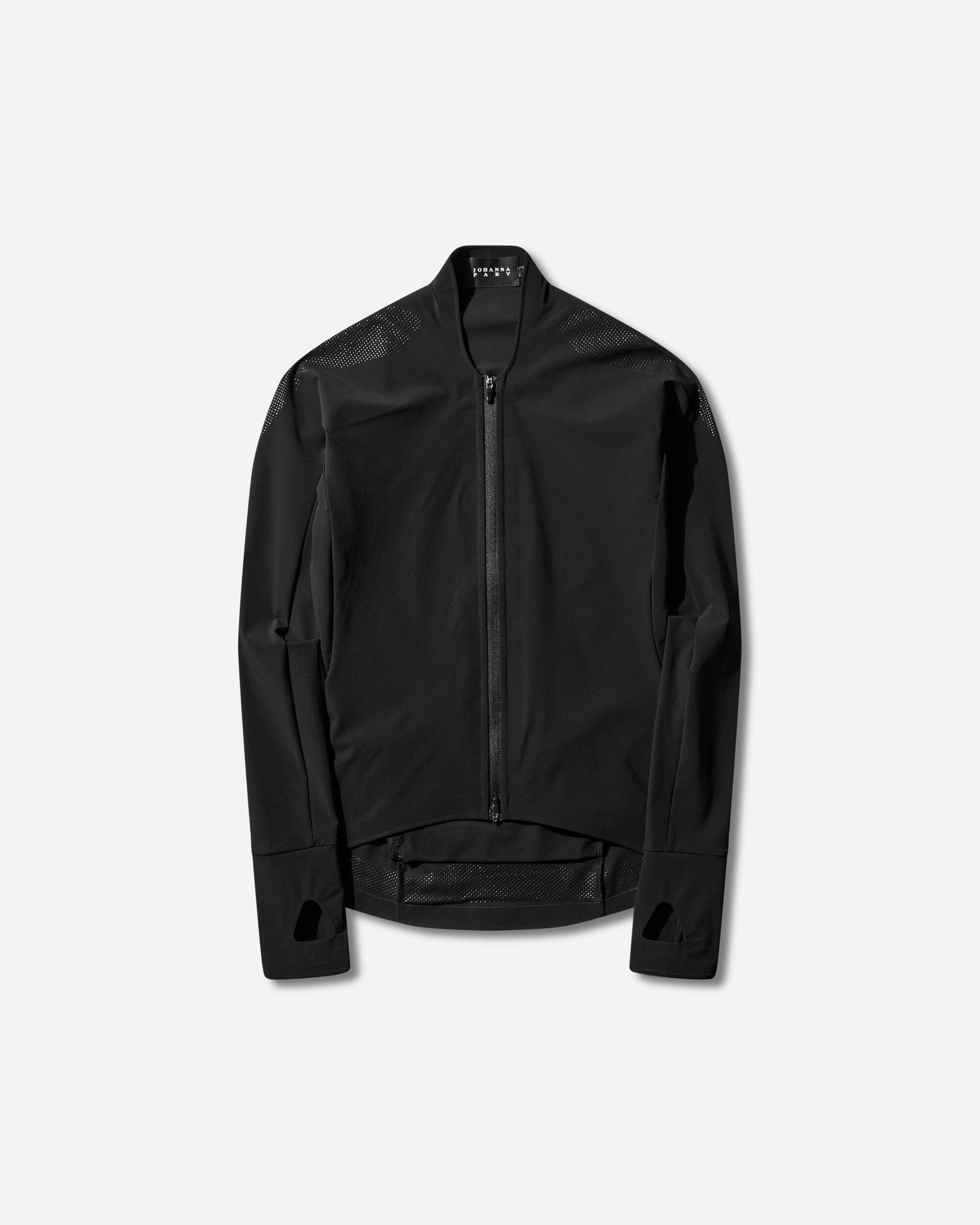 Johanna Parv Women's Grip Zip Top Black