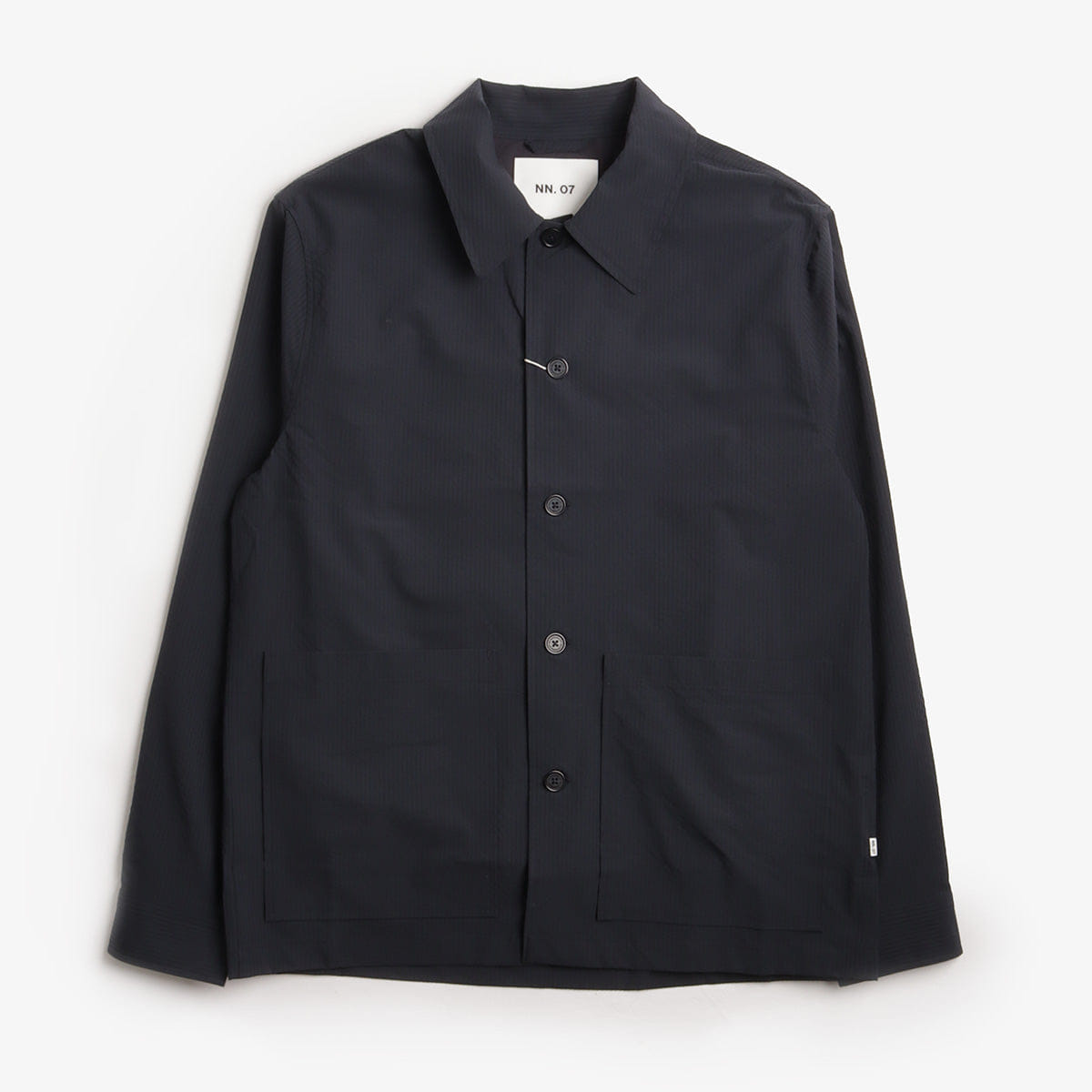 NN.07 Blaze Seersucker Overshirt