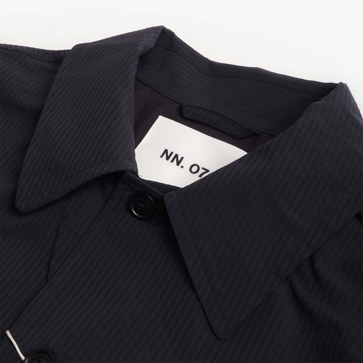 NN.07 Blaze Seersucker Overshirt