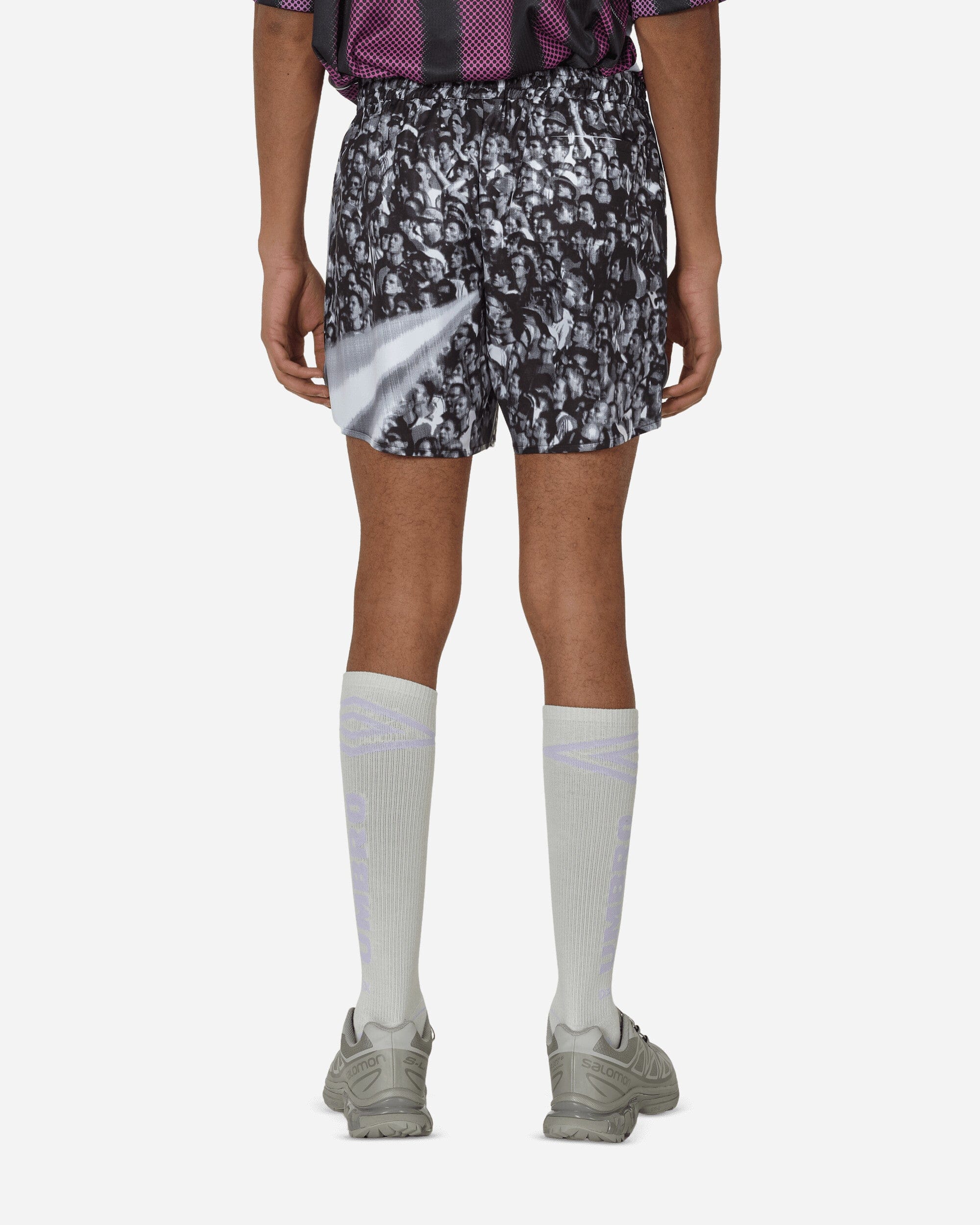Umbro Printed Shorts White / Black
