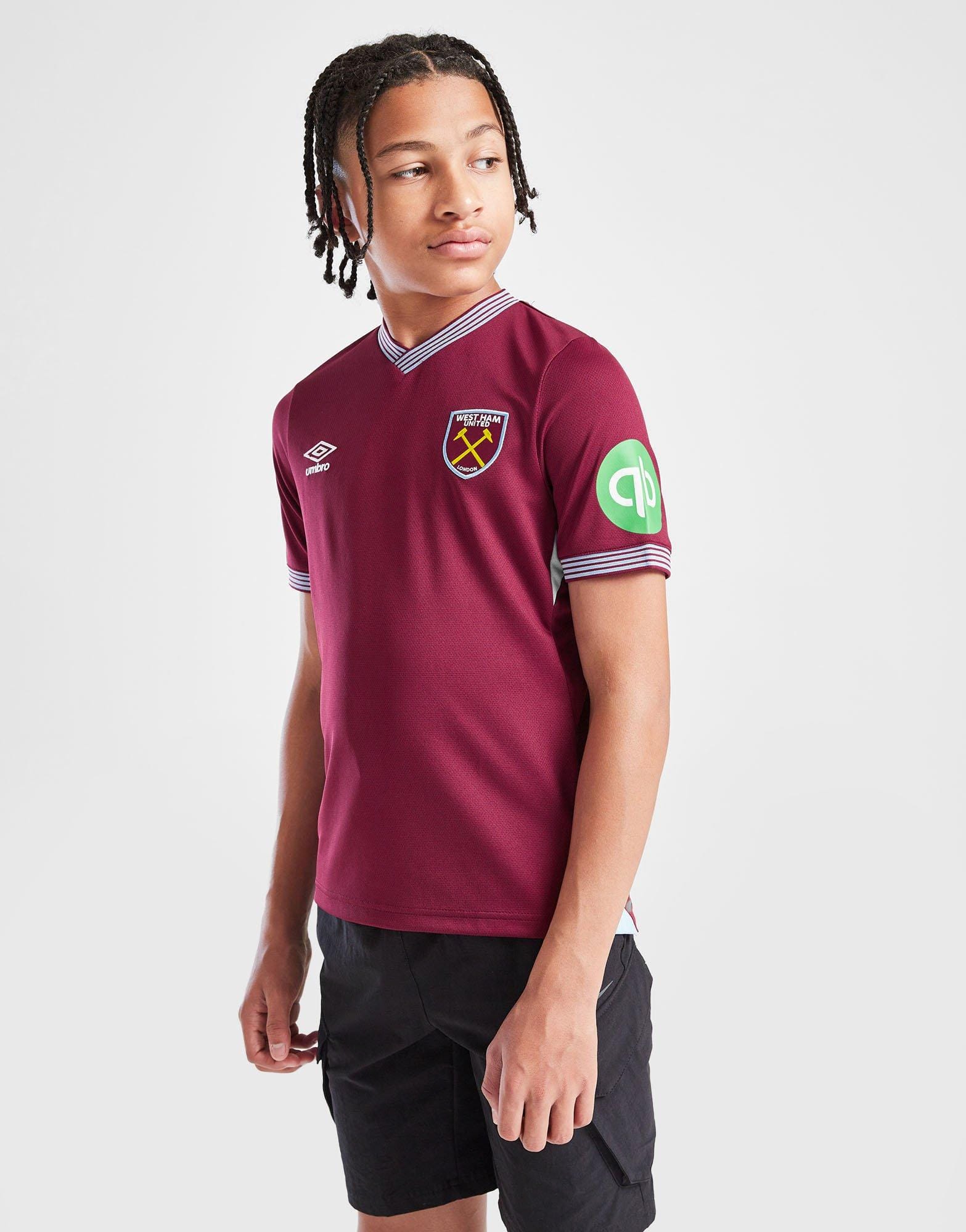 Umbro West Ham United FC 2025/26 Home Shirt Junior