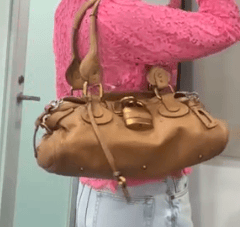 Chloe Paddington Leather Brown B0430S9PF7