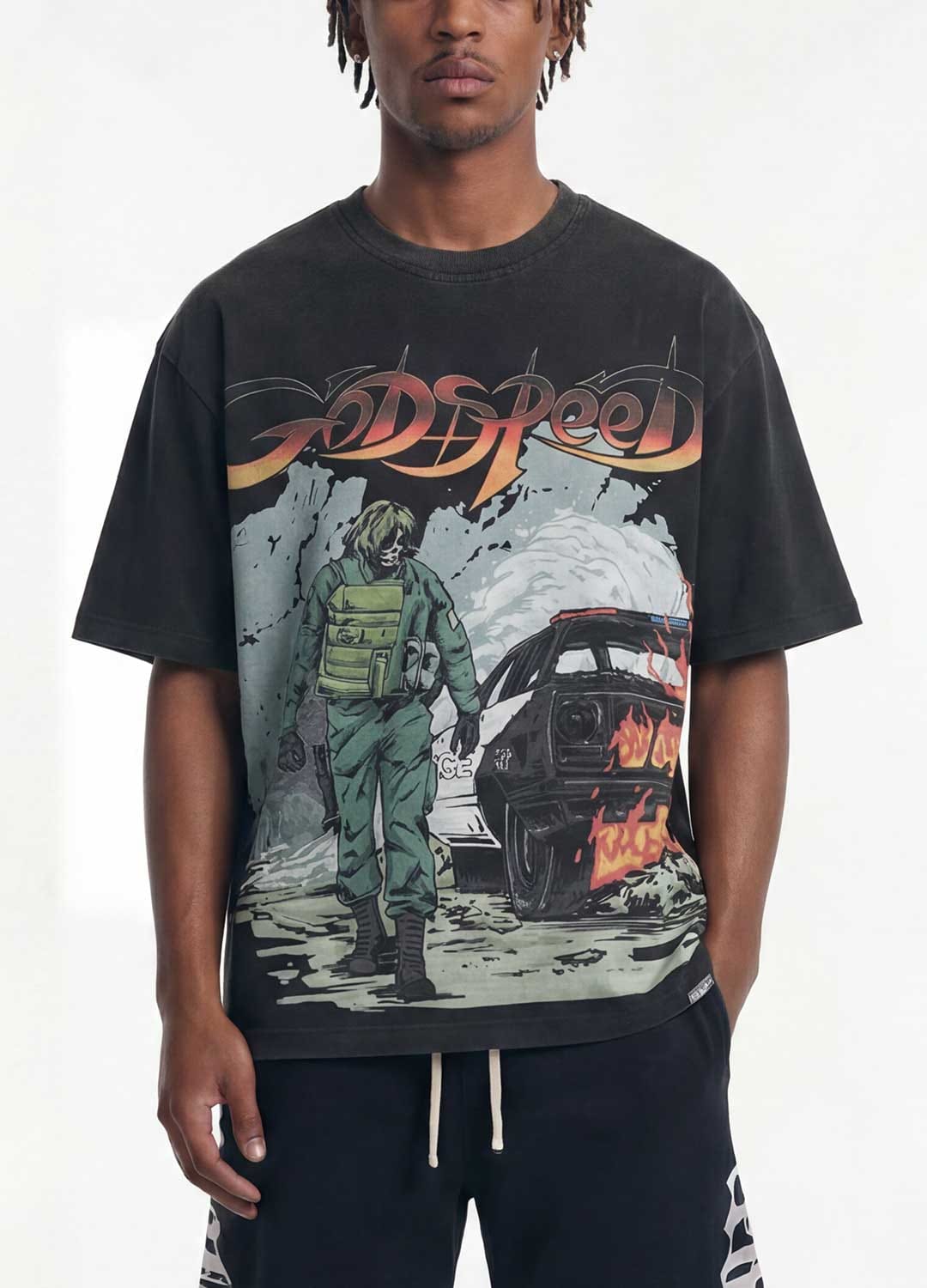 Godspeed Khaos II T-Shirt Black