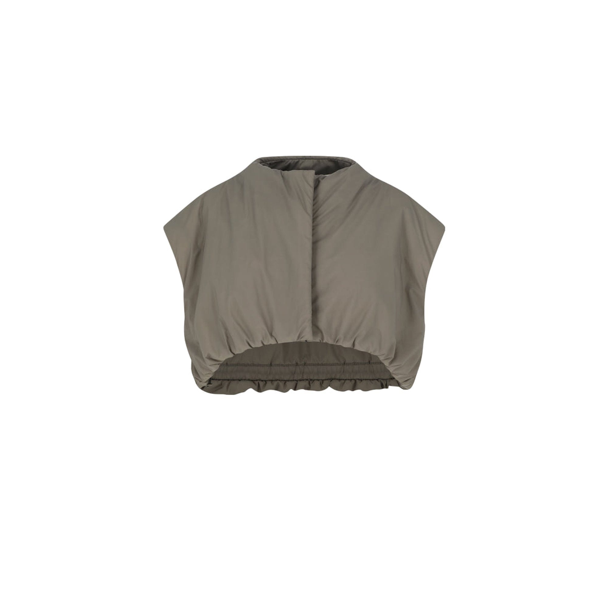 Amomento Womens Sheer Nylon Padded Crop Jumper