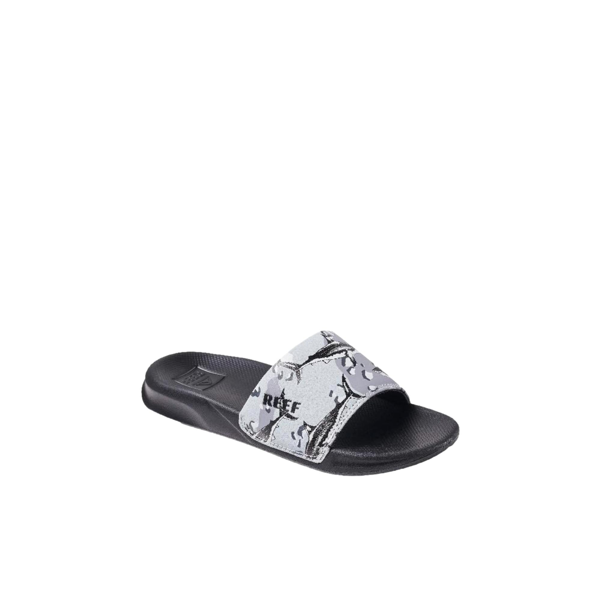 Reef One Slide Grey Camo Shark CJ4111 Pre - School