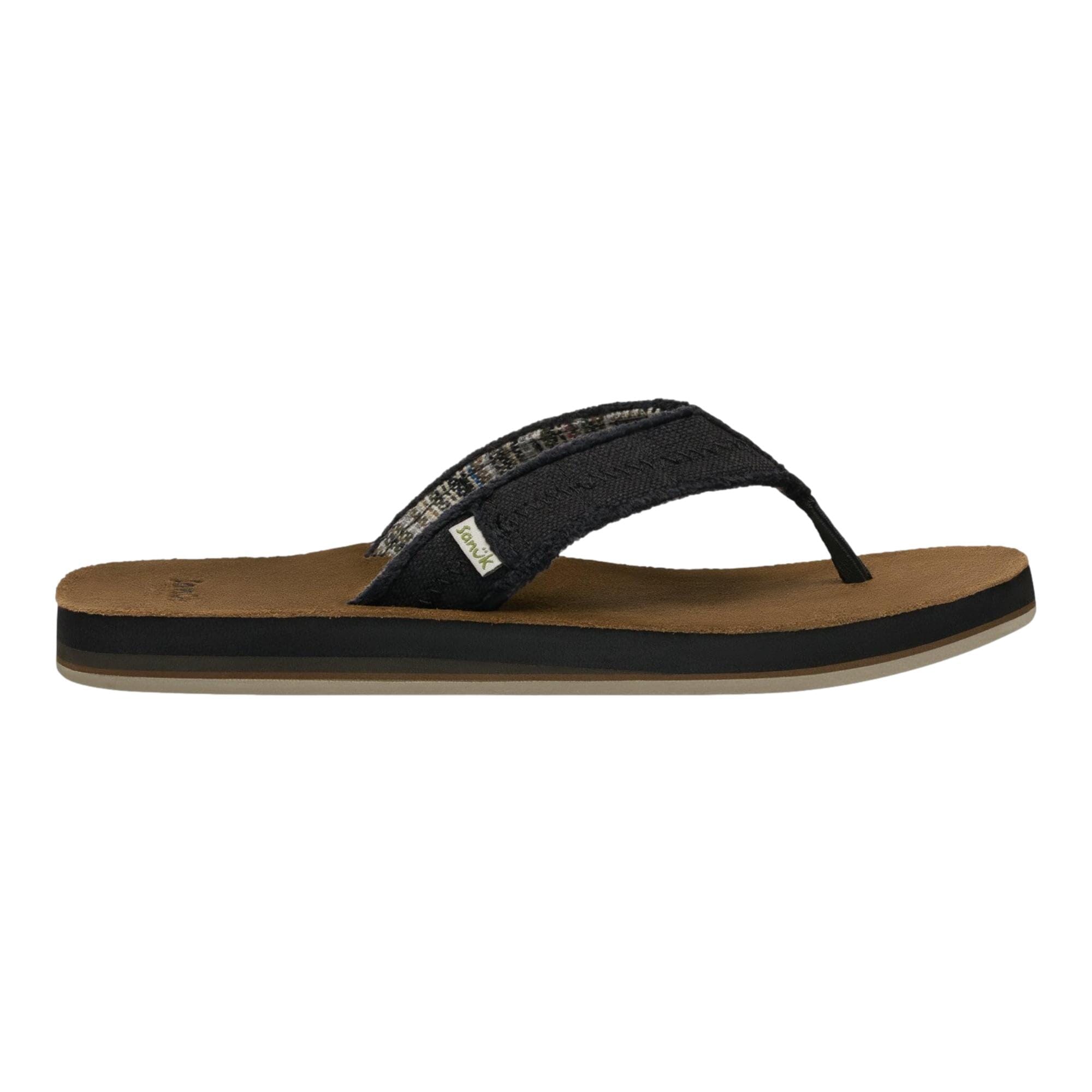SOFT Sanuk Fraid Not Soft Top Black 1116736 - BLK Men's
