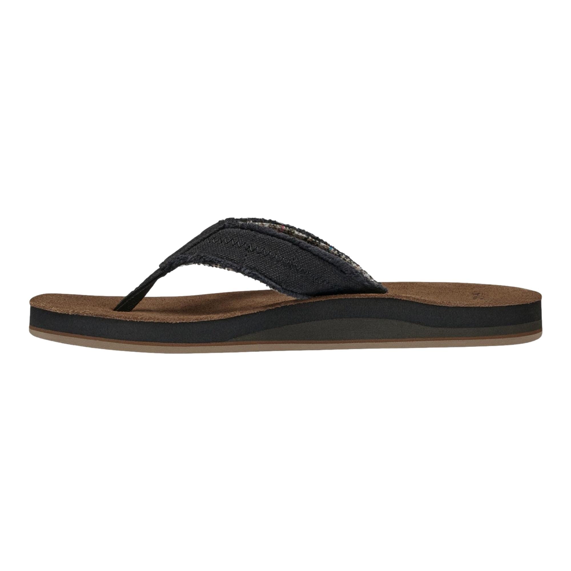 SOFT Sanuk Fraid Not Soft Top Black 1116736 - BLK Men's