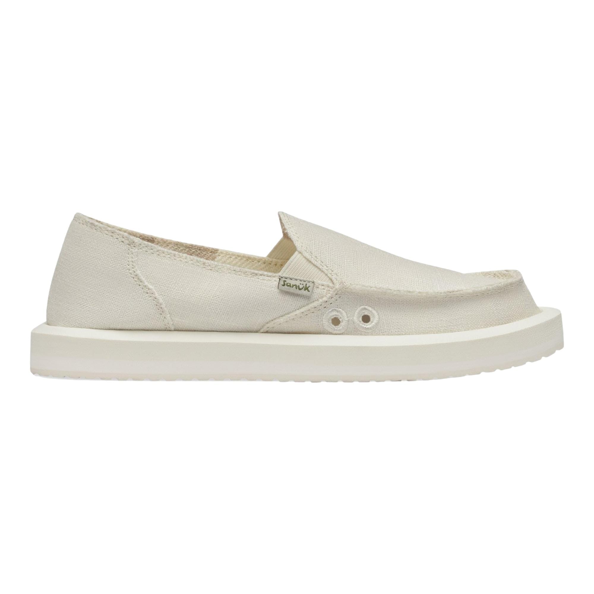 DONNA SOFT Sanuk Donna Soft Top Hemp White 1119310 - WHT Women's