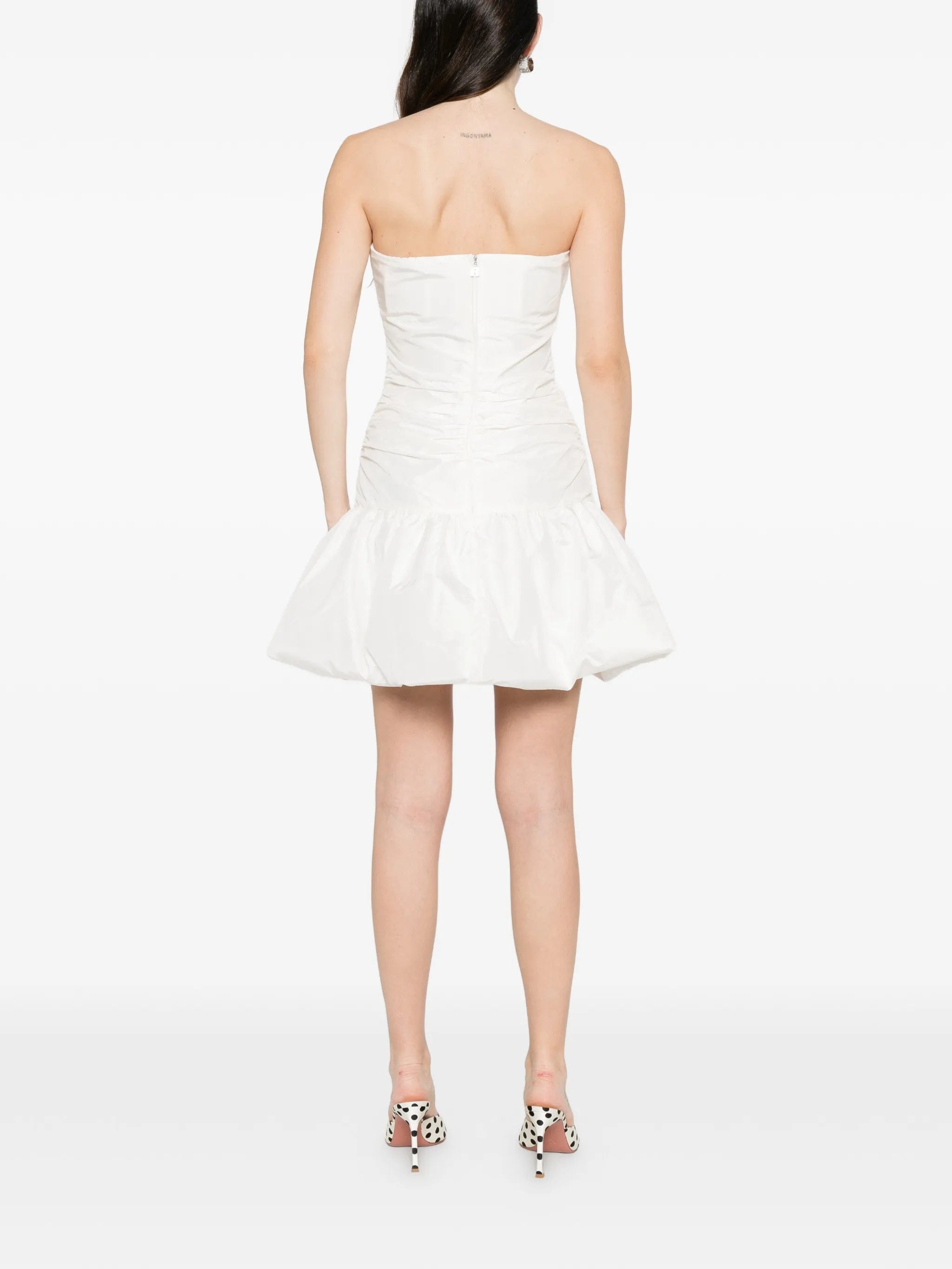 Rotate Birger Christensen Taffeta Balloon mini dress