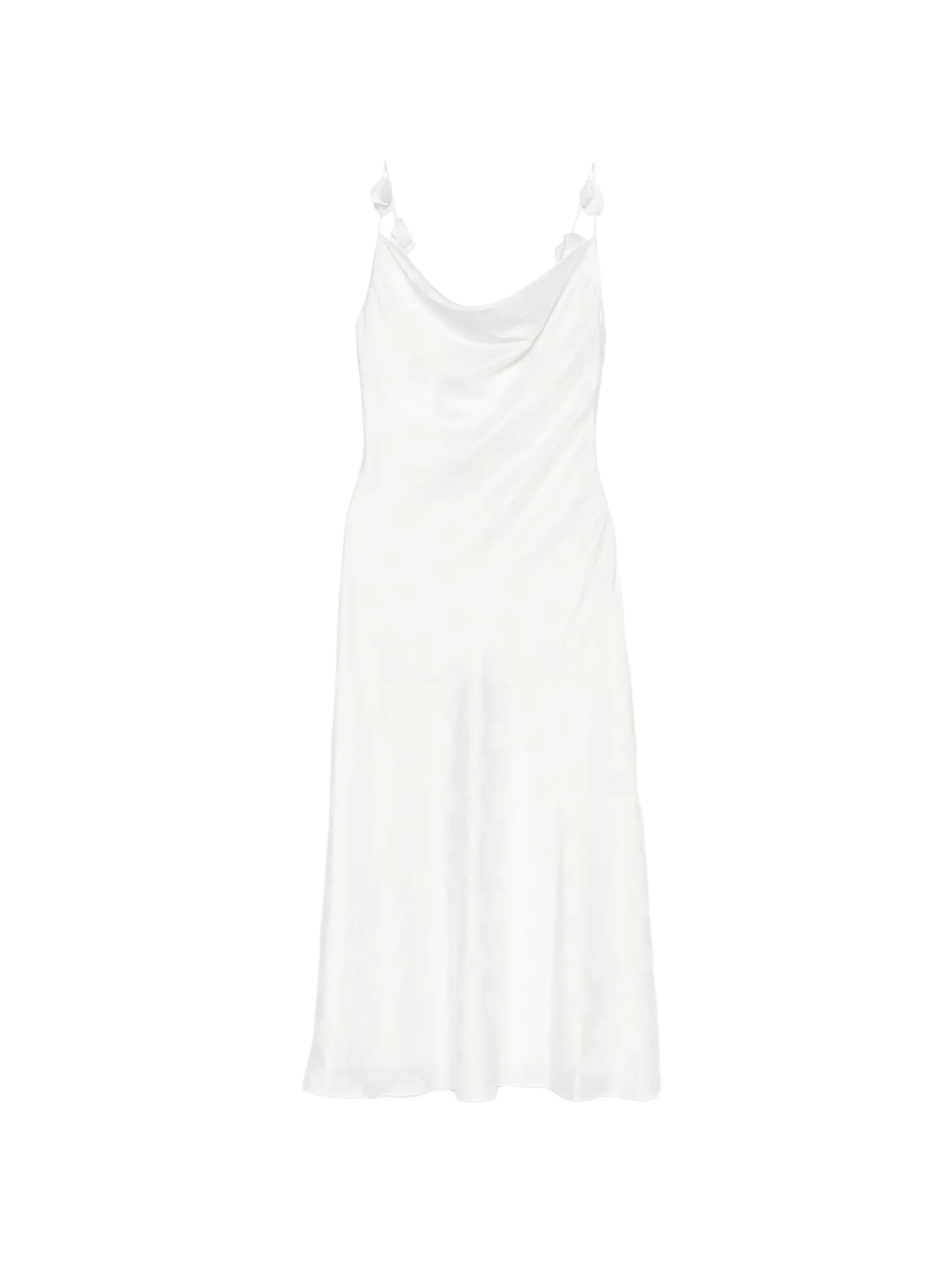 Rotate Birger Christensen cowl - neck midi dress