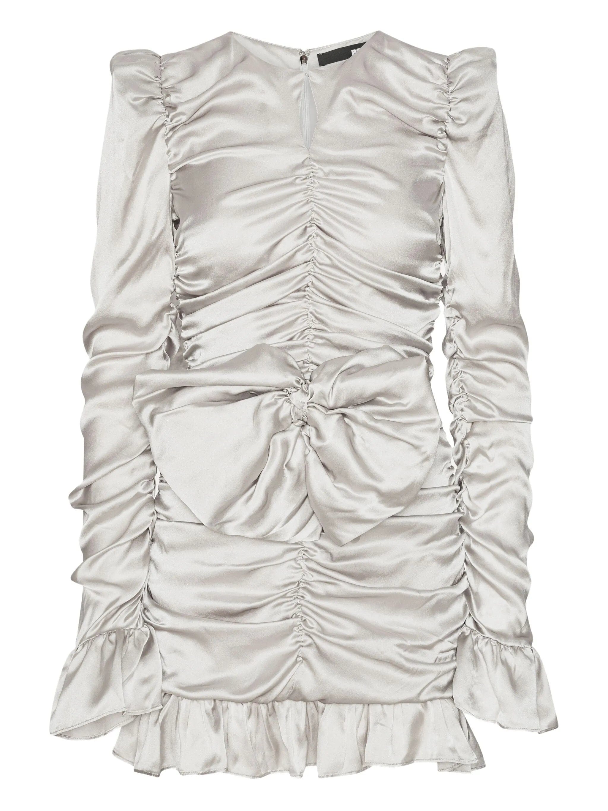 Rotate Birger Christensen bow ruffled mini dress