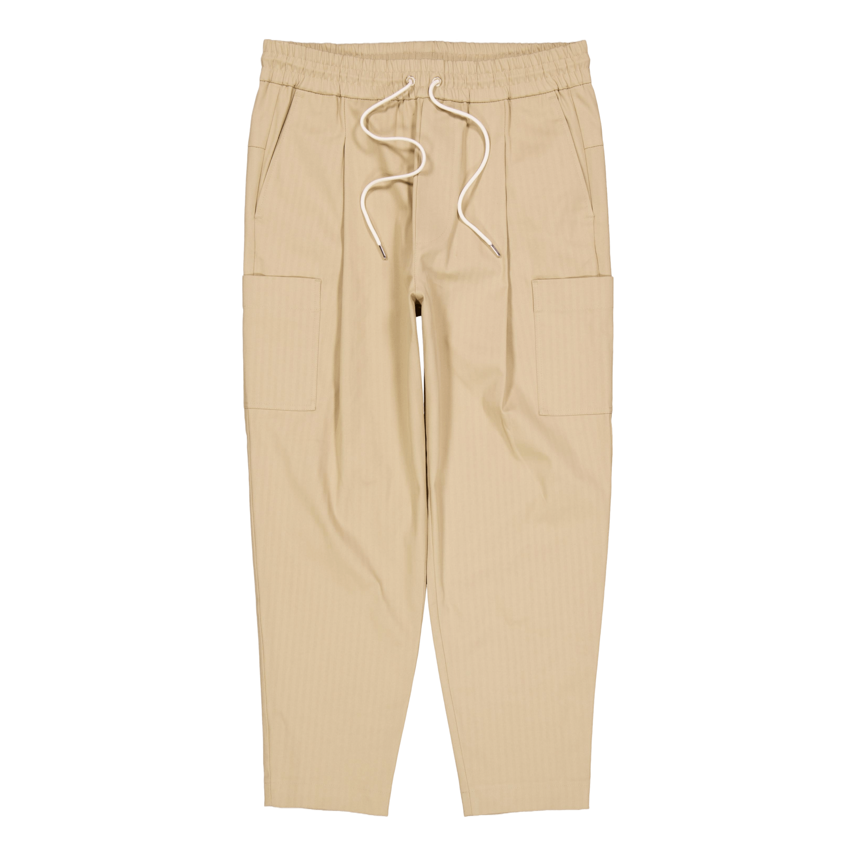 Drôle de Monsieur Le Pantalon Cropped Cargo Dark Beige