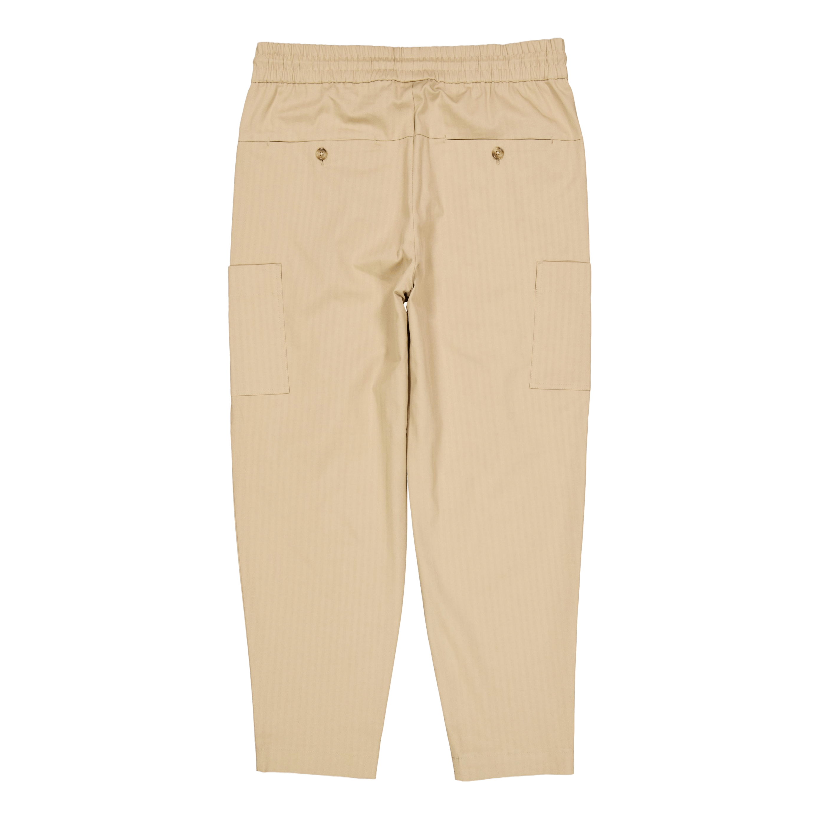 Drôle de Monsieur Le Pantalon Cropped Cargo Dark Beige