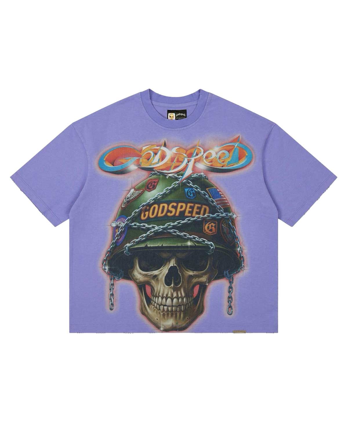Godspeed Badges Of Honor T-Shirt Lavender